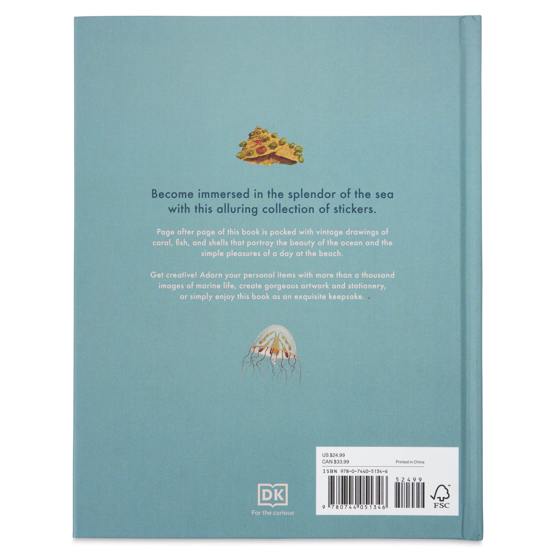 The Seashore Sticker Anthology, back cover