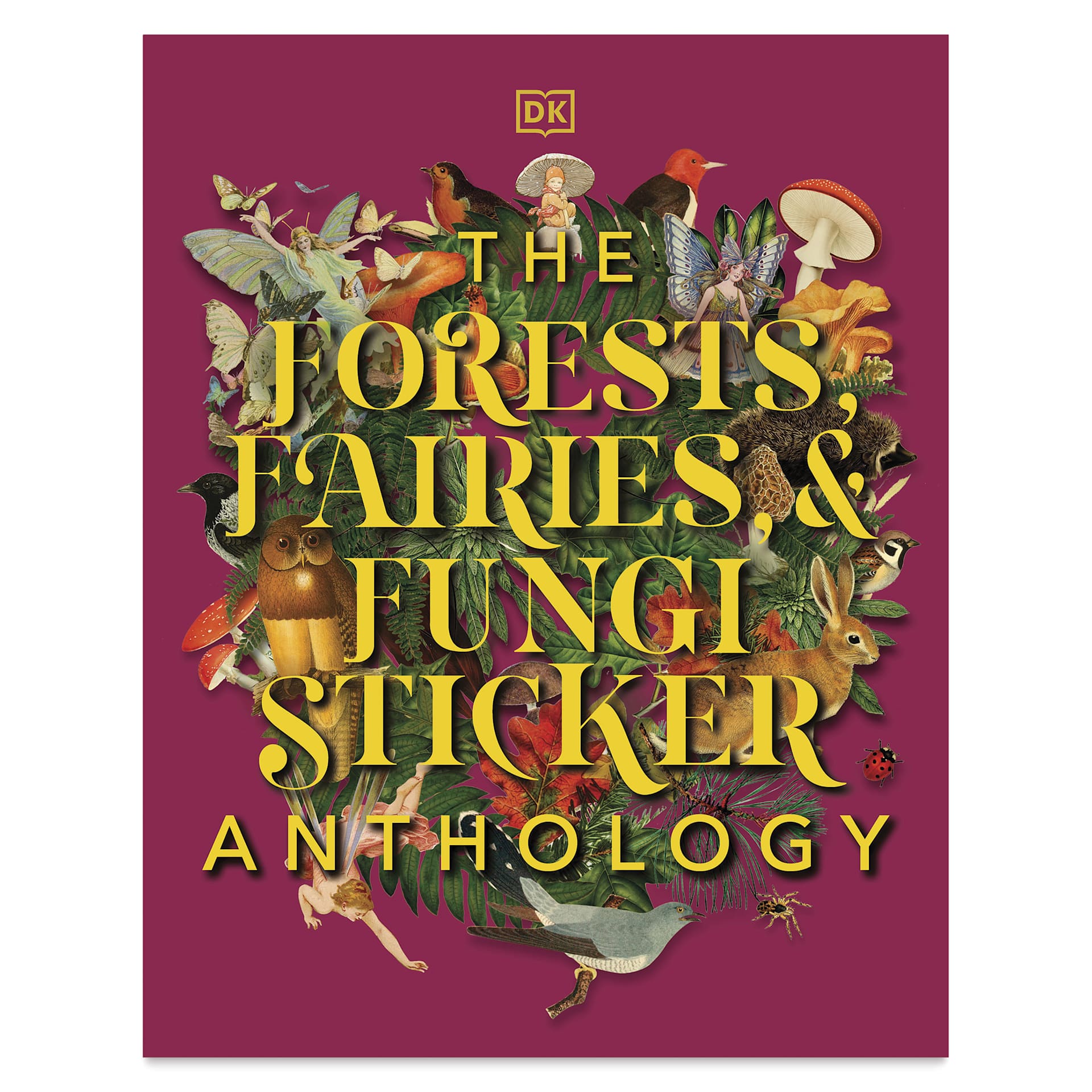The Forests, Fairies, and Fungi Sticker Anthology, front cover