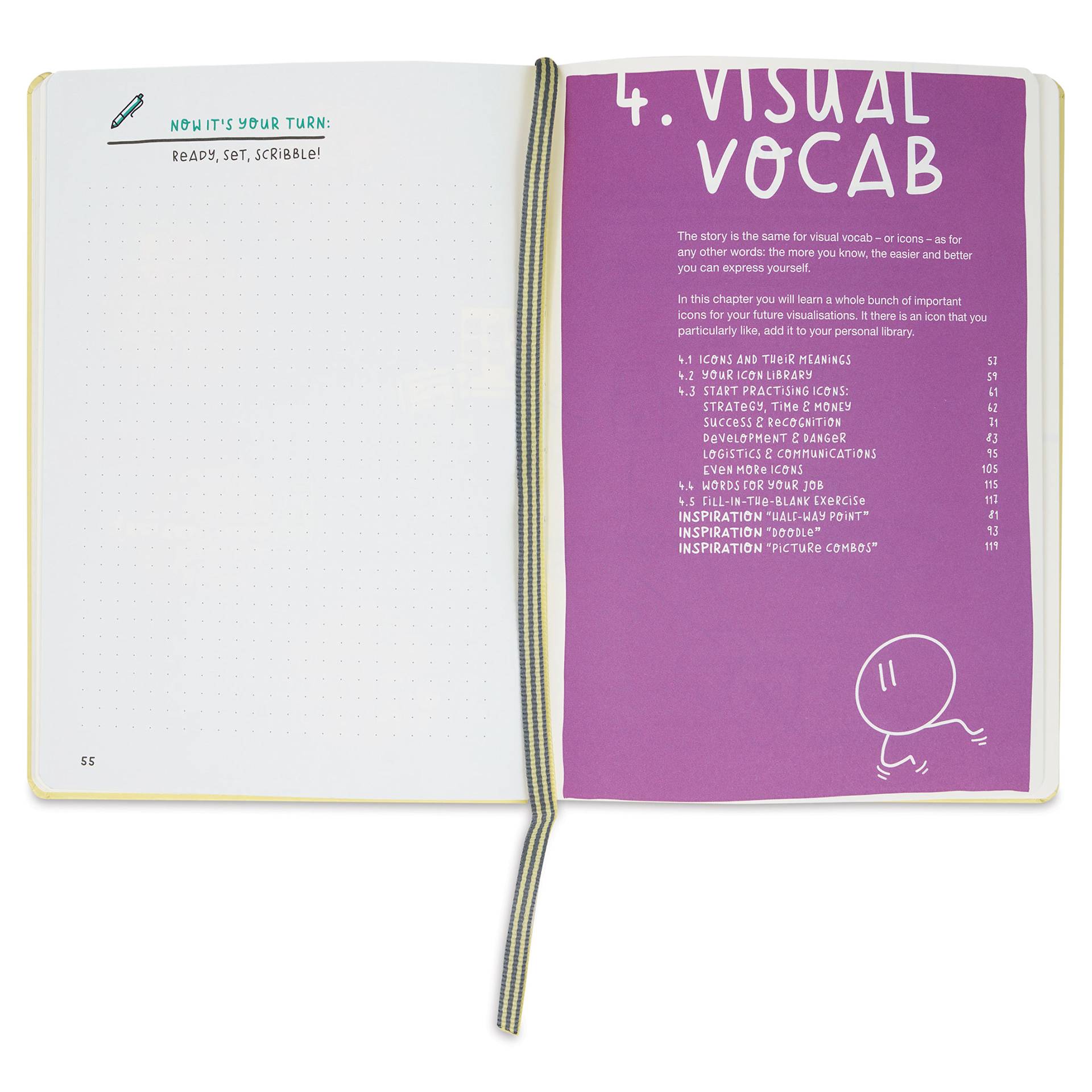 Leuchtturm1917 Hardcover Sketchnote Journal - Vanilla, 5-3/4" x 8-1/4", tips and tricks page