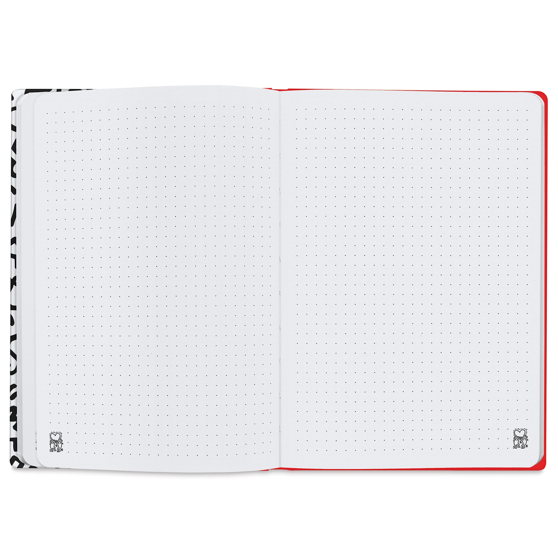 Caran d'Ache Keith Haring Notebook, open
