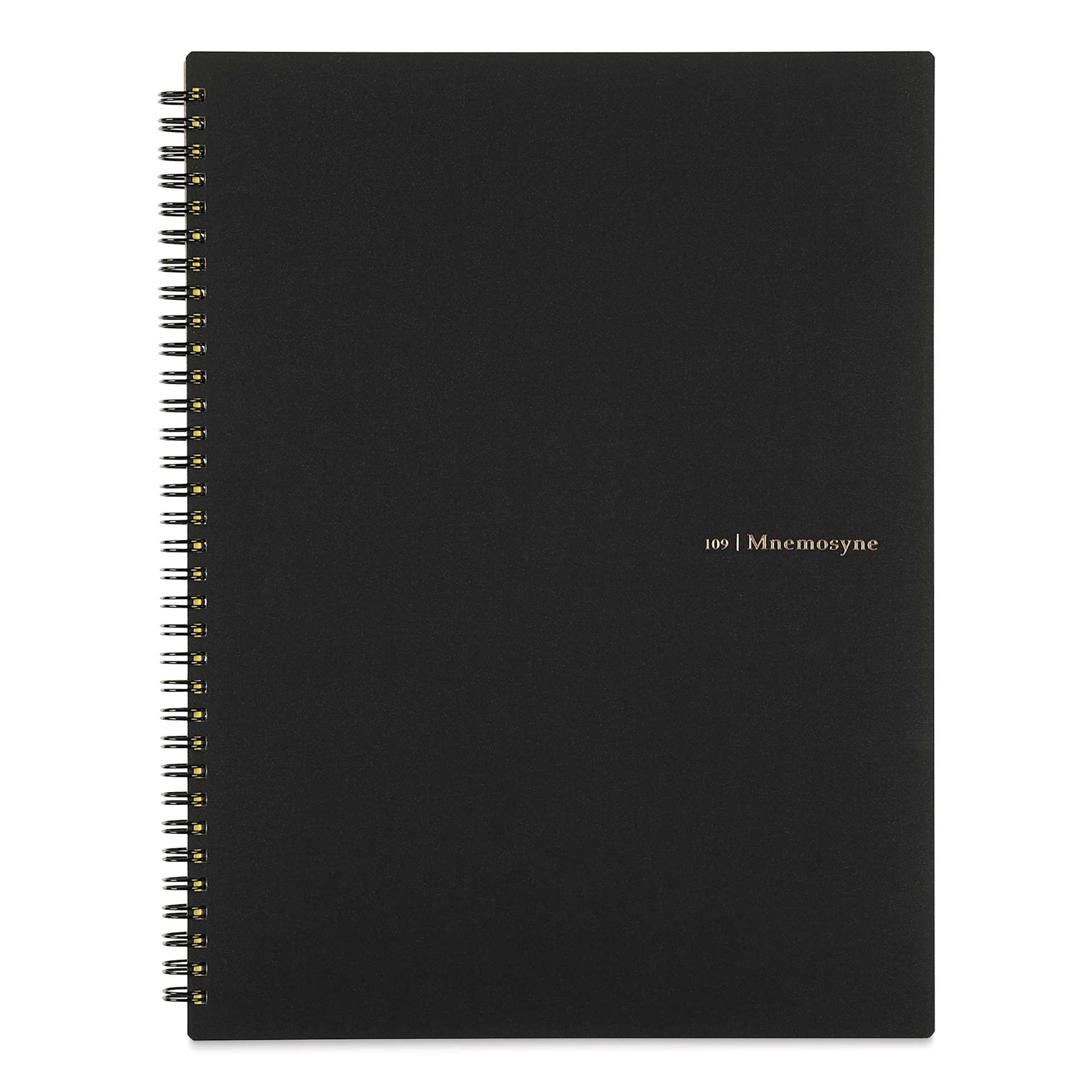 Maruman Mnemosyne Notebook - Black, A4, Dot Grid