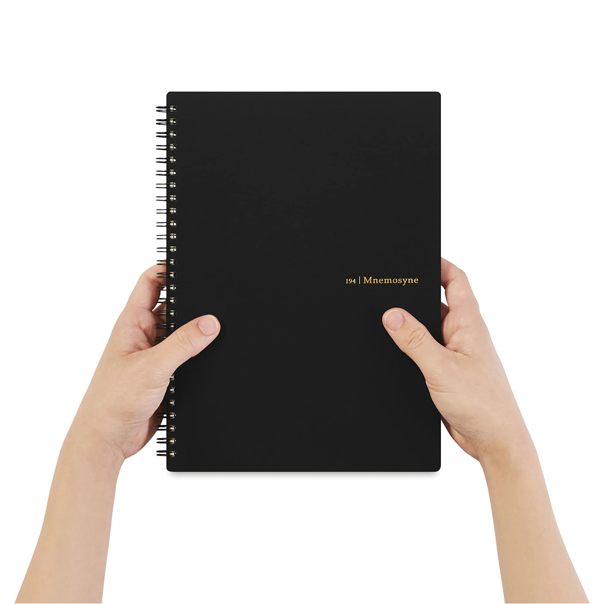 Maruman Mnemosyne Notebook - Black, B5, Lined