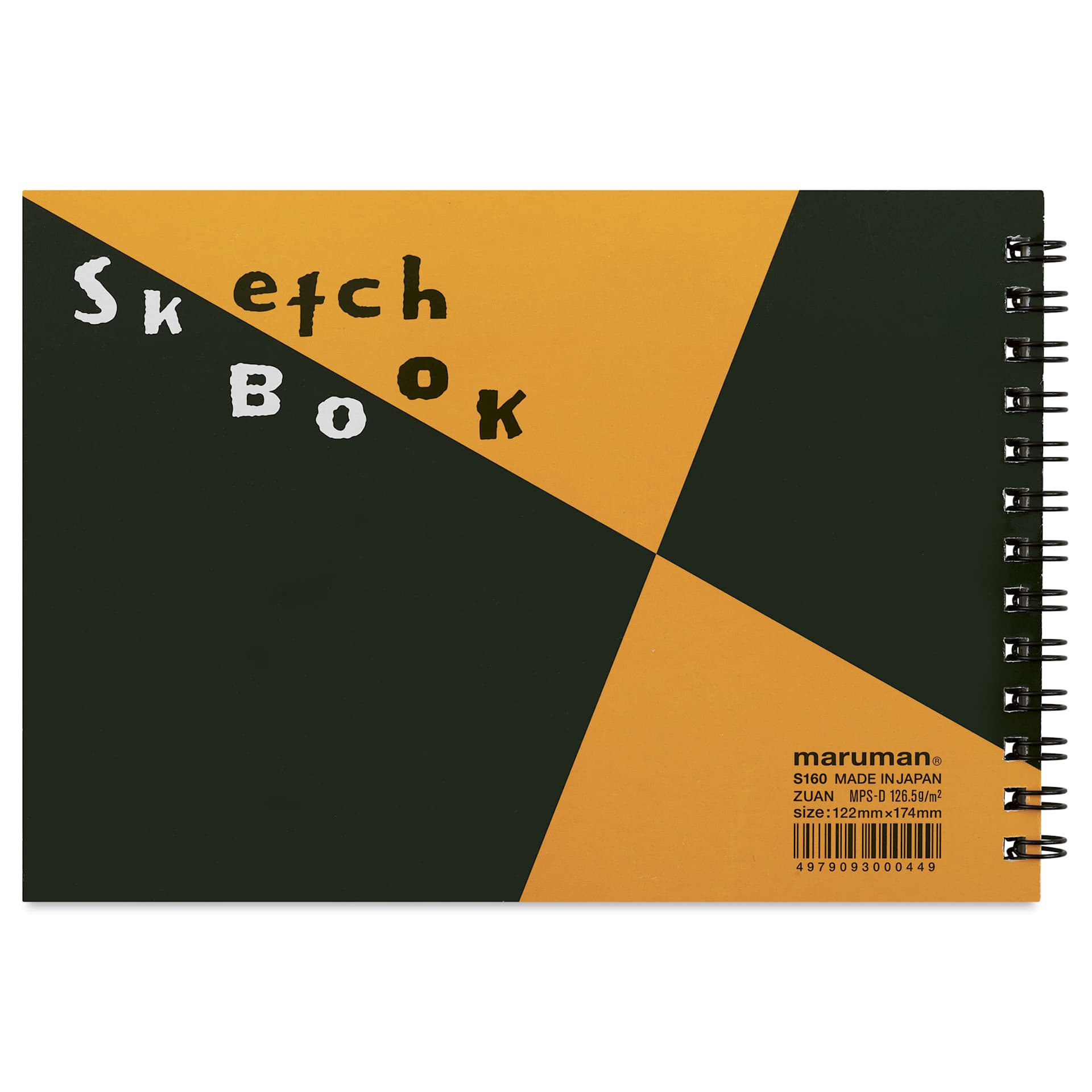 Maruman Zuan Series Sketchbook - Wirebound, B6, 24 Sheets