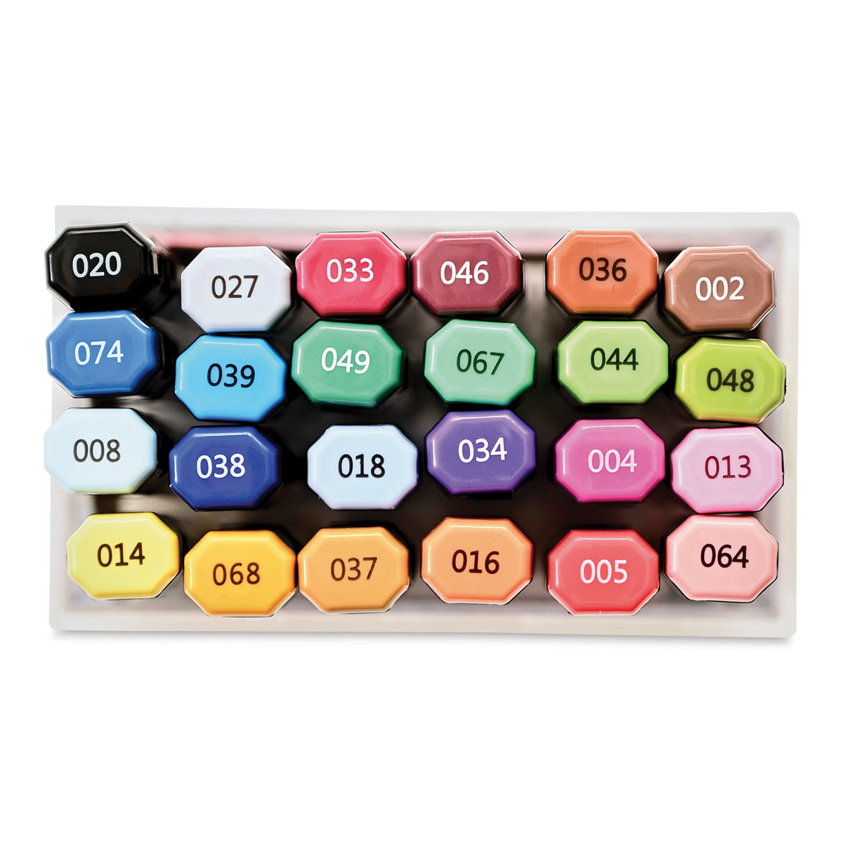 Chartpak Spectra Ad Markers - Set of 24 (set contents)