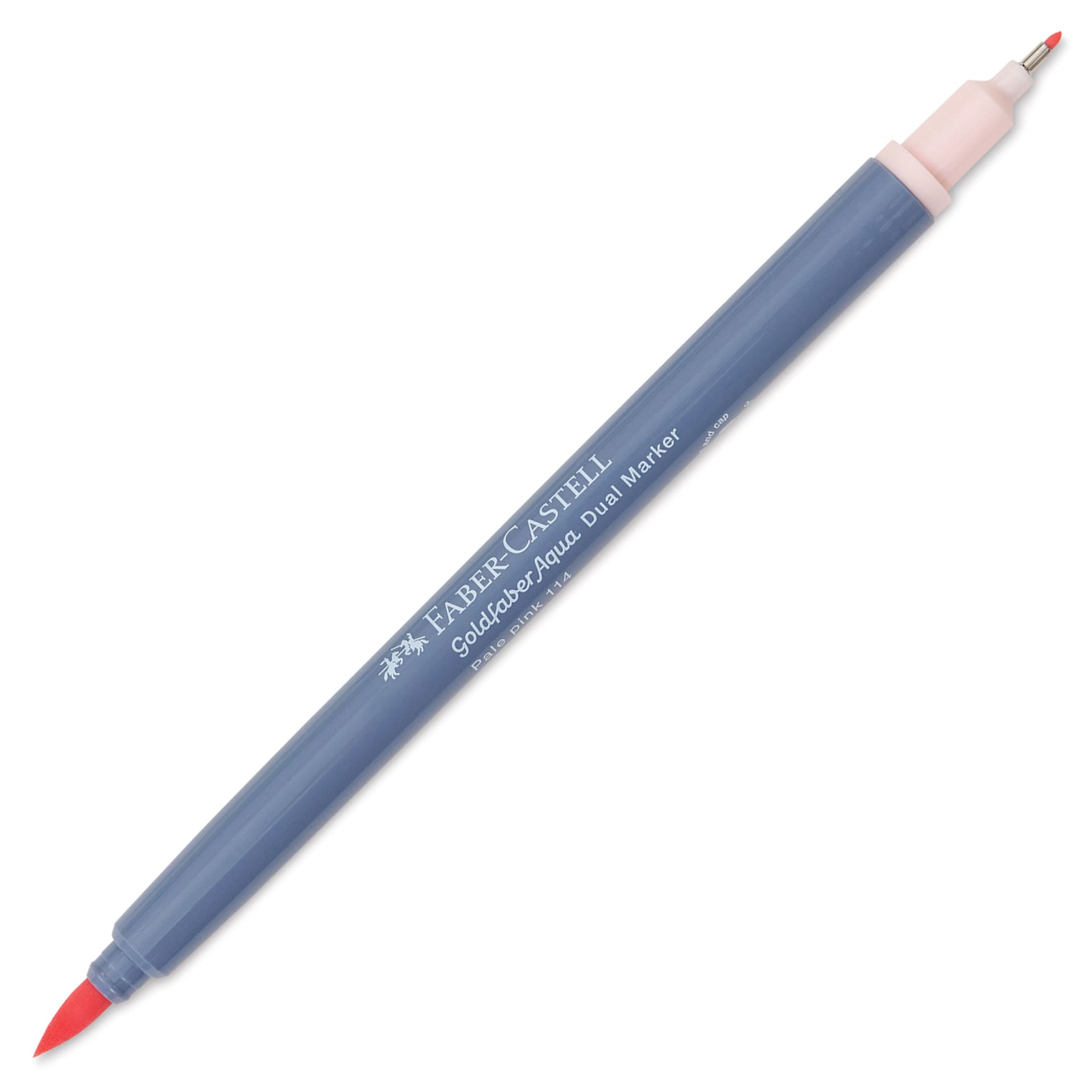 Faber-Castell Goldfaber Aqua Dual Marker - 114 Pale Pink (marker with caps removed)