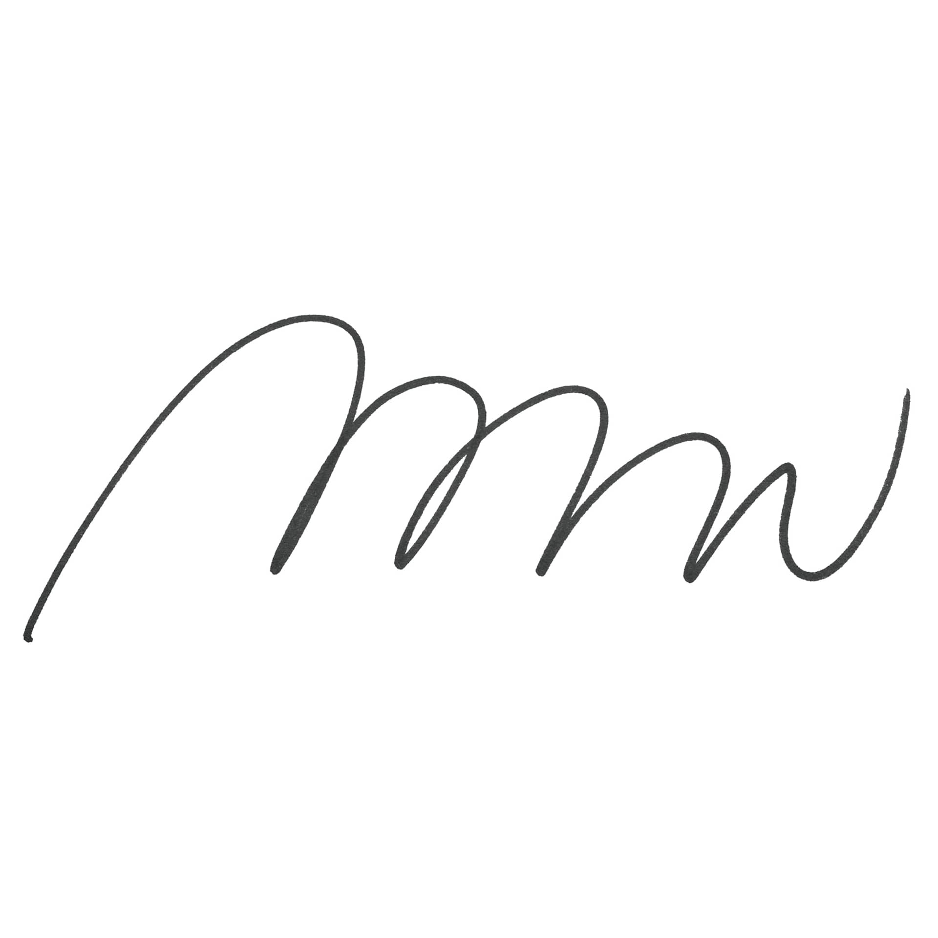 Tombow Mono Twin Permanent Marker - Black, Fine Tip swatch