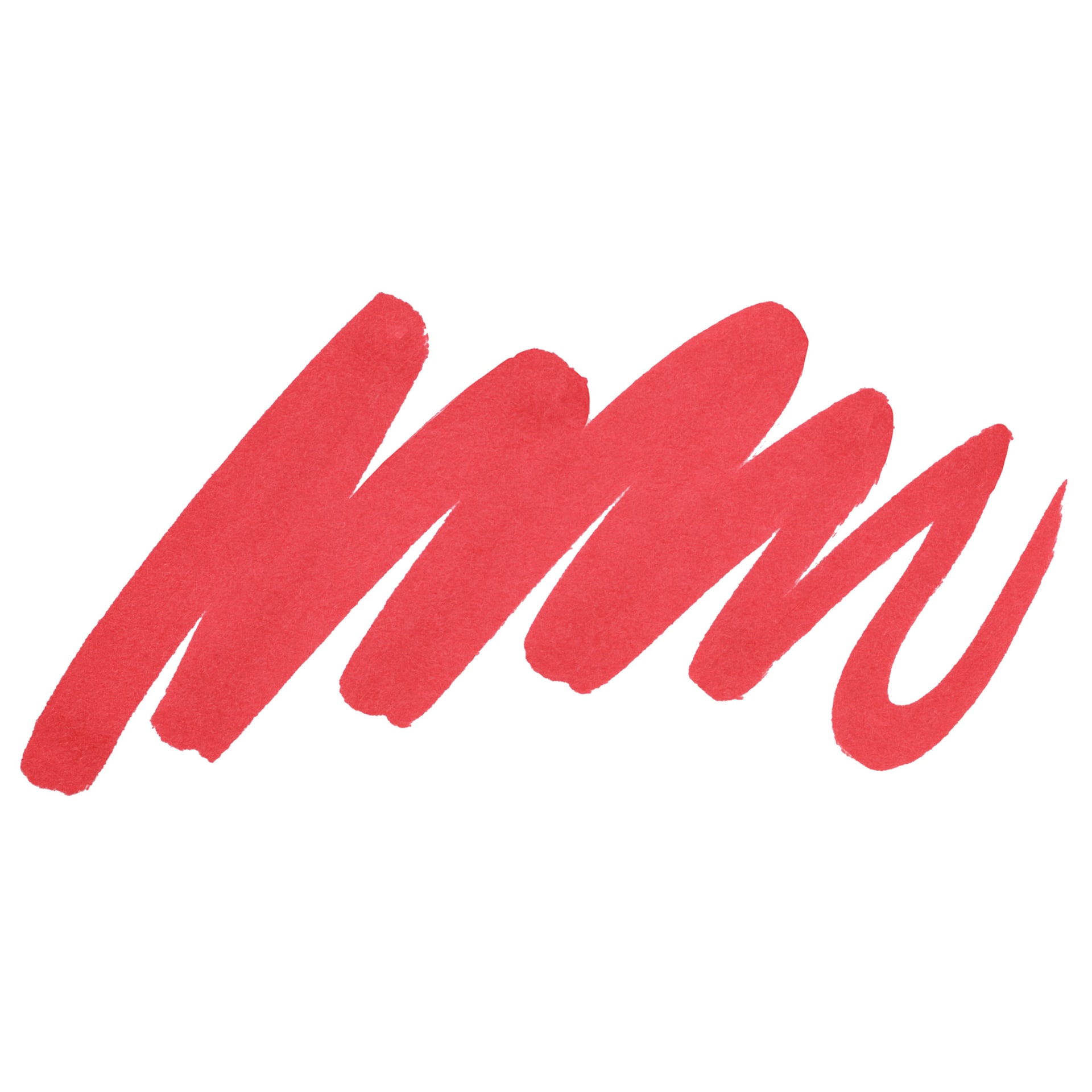 Tombow Mono Twin Permanent Marker - Red, Bold Tip swatch