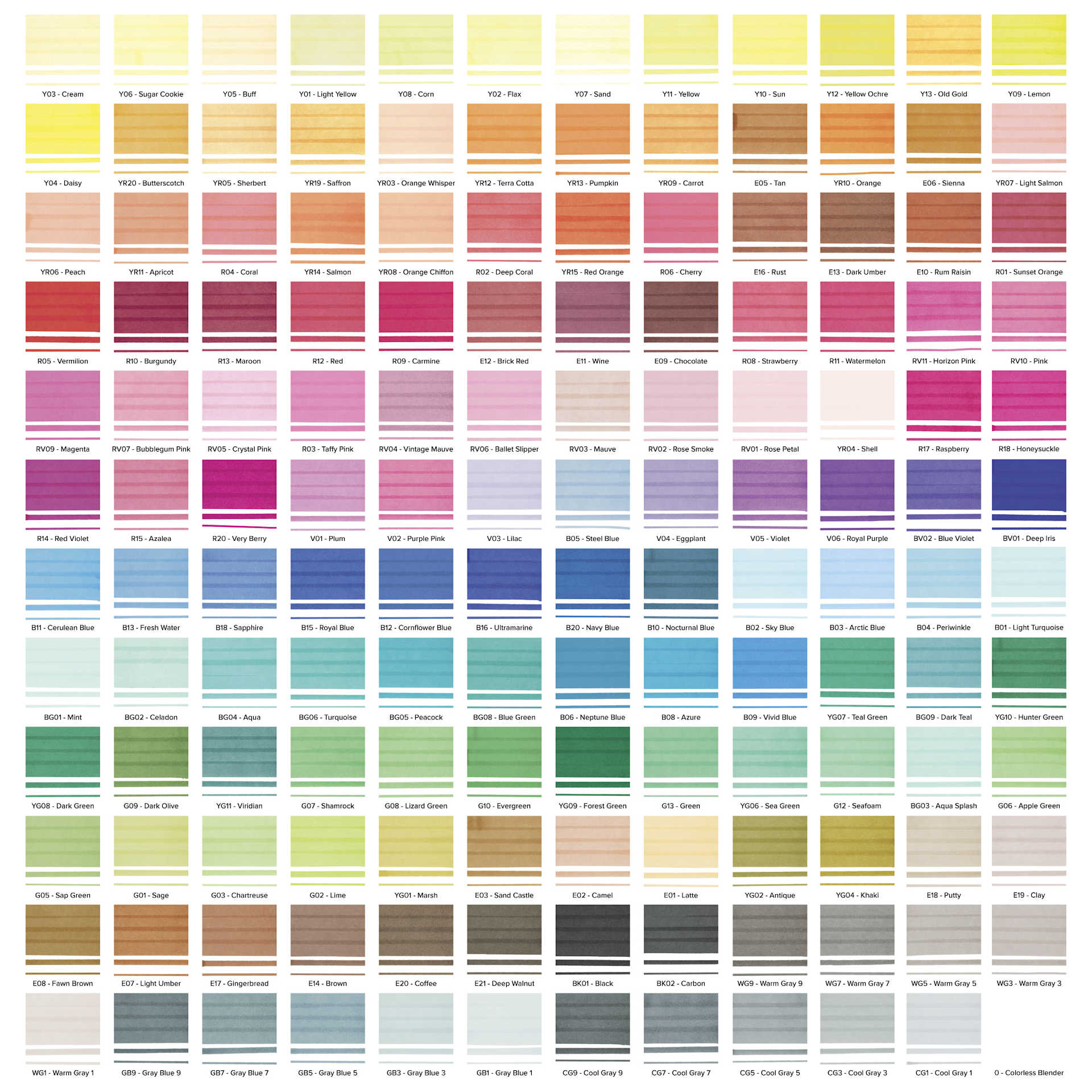 artPOP! Infinity Brush Marker Set - Set of 144, Assorted, swatches