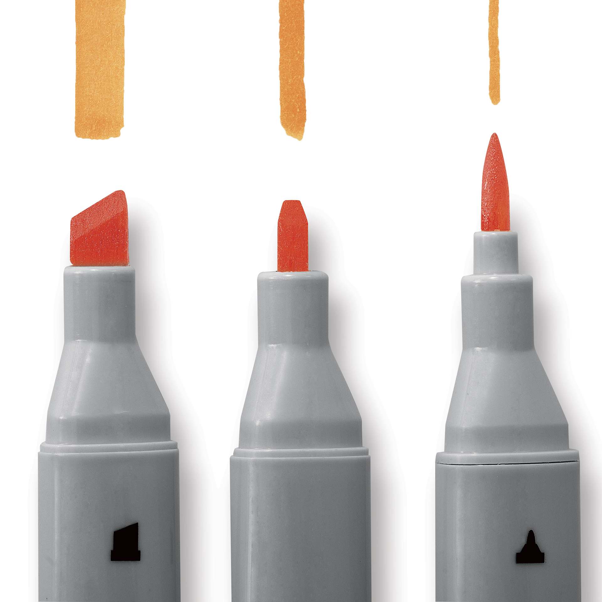 artPOP! Infinity Brush Marker Set - Set of 36, Assorted, different tip swatches