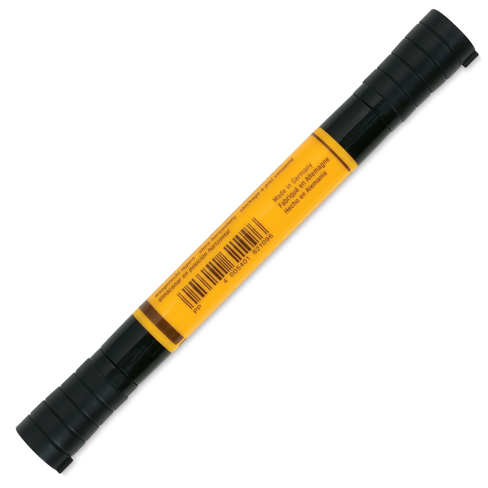 Faber-Castell Pitt Artist Pen Dual Tip Marker - Dark Chrome Yellow 109 back of marker