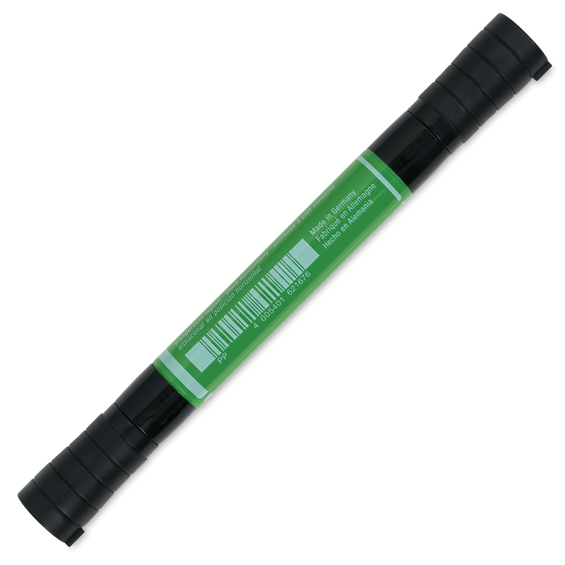 Faber-Castell Pitt Artist Pen Dual Tip Marker - Permanent Olive Green 167 back of marker