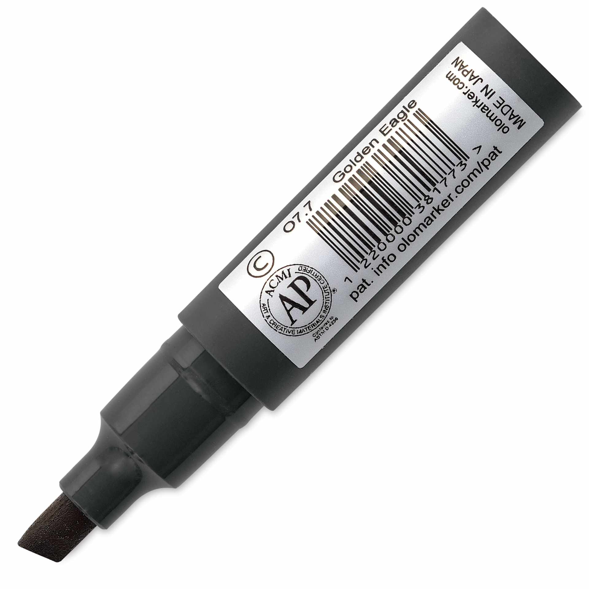 Olo Chisel-Tip Half Marker - O7.7 Golden Eagle back of marker
