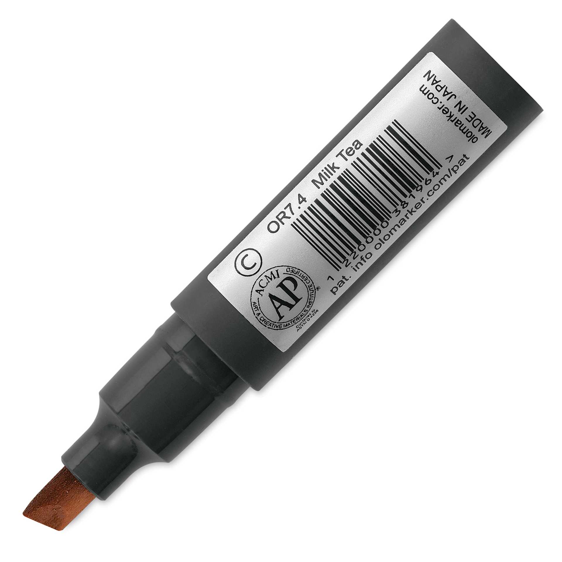 Olo Chisel-Tip Half Marker - OR7.4 Milk Tea back of marker