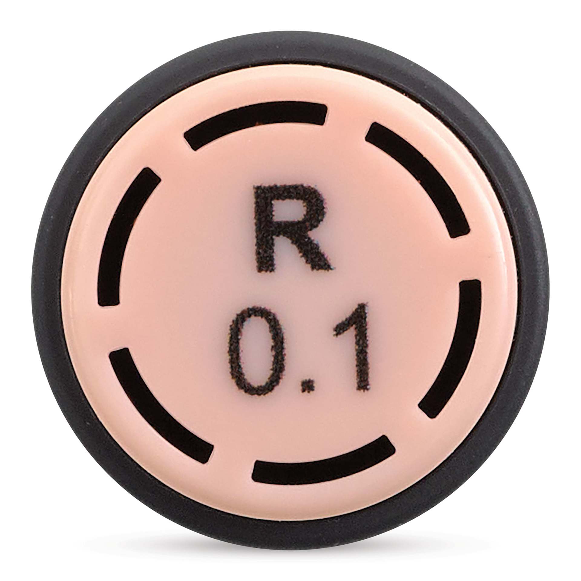Olo Chisel Tip Half-Marker - R0.1 White Peach - end of cap
