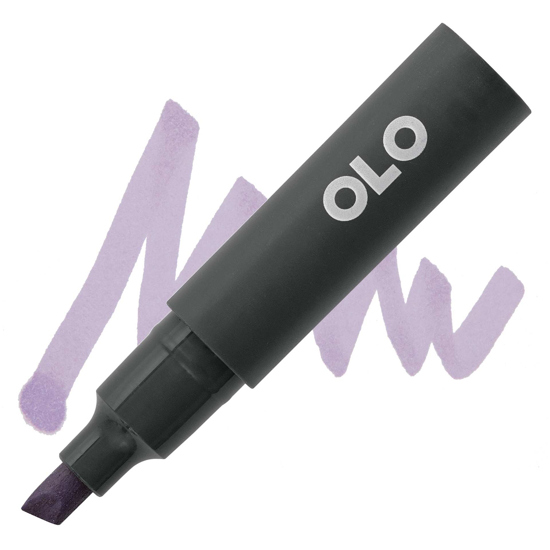 Olo Chisel-Tip Half Marker - CG5 Cool Gray 5 marker and swatch