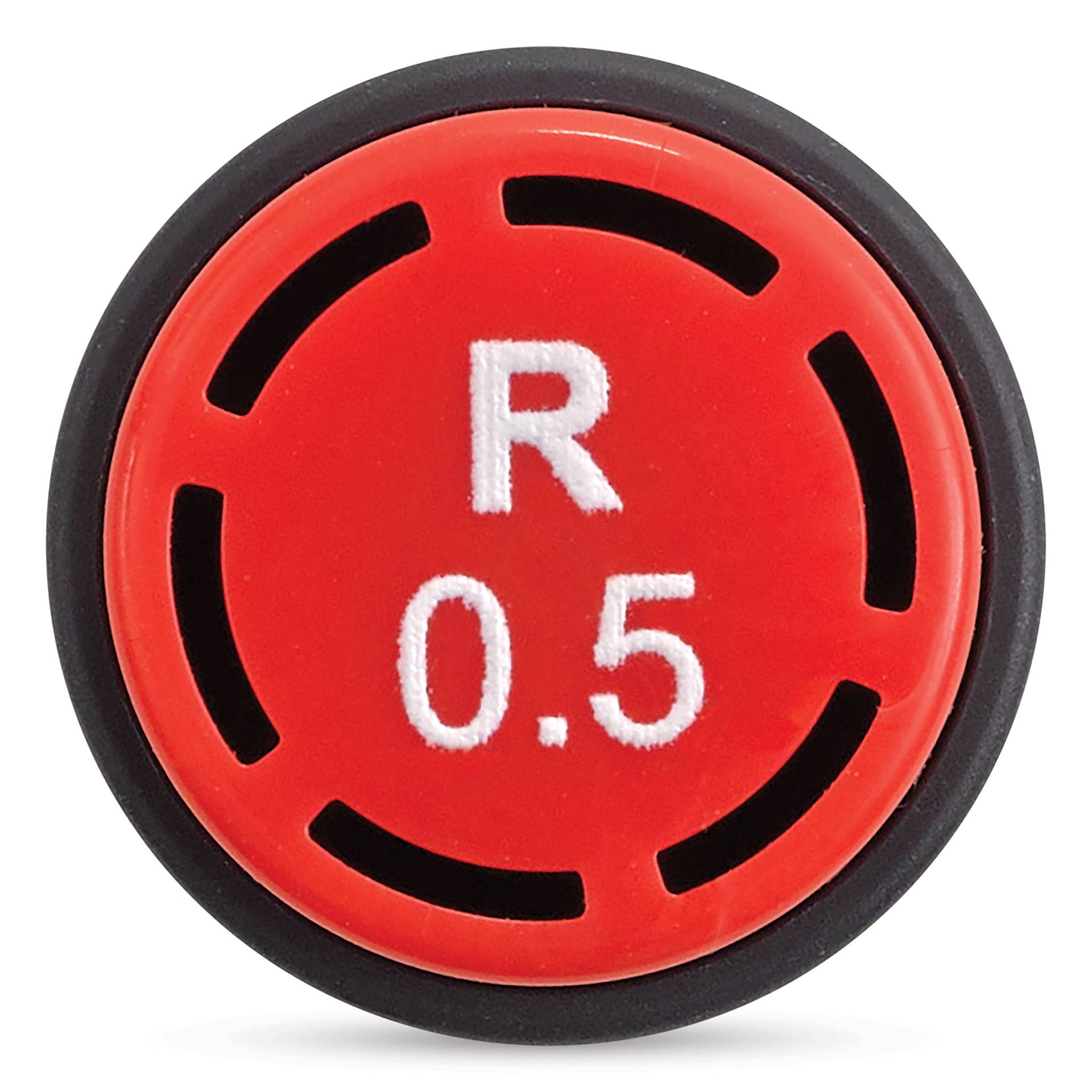 Olo Chisel Tip Half-Marker - R0.5 Vermilion - end of cap