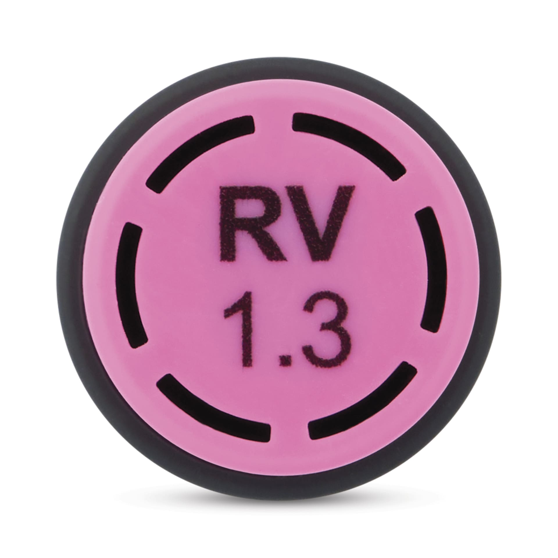 Olo Chisel-Tip Half Marker - RV1.3 Pink Lotus - end of cap