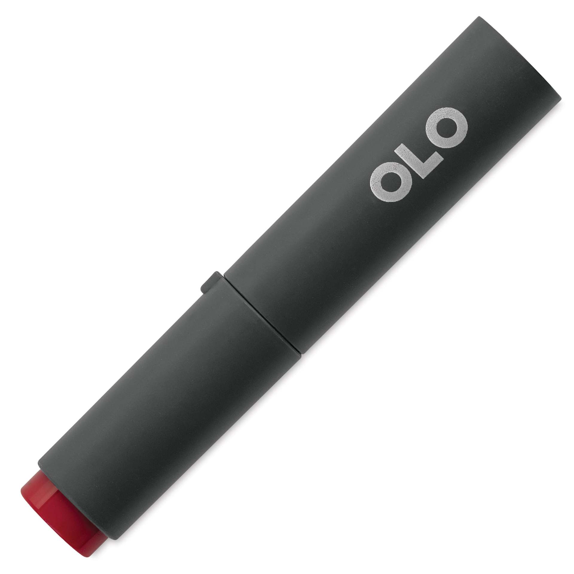 Olo Chisel-Tip Half Marker - RV0.6 Dragon Fruit with cap on