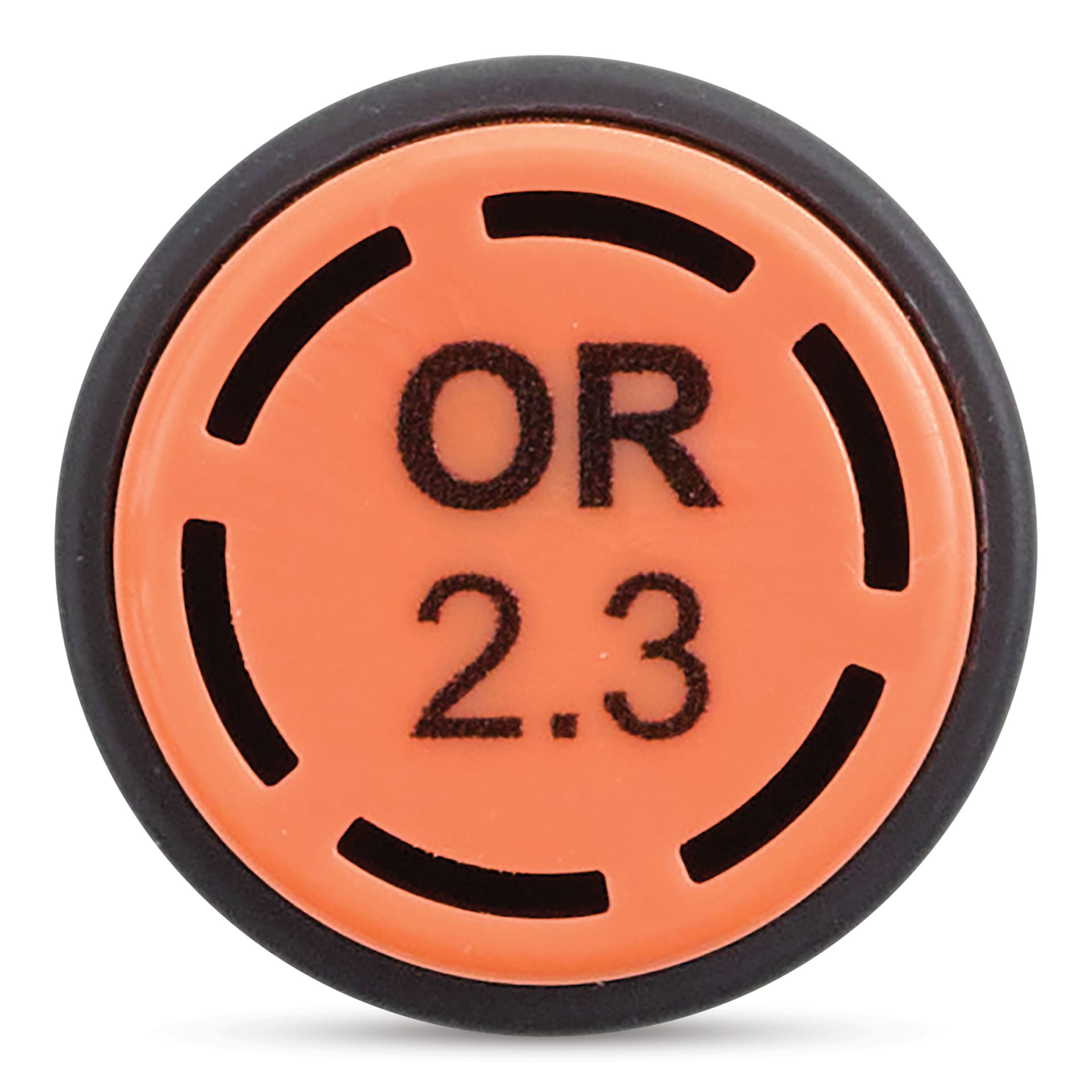 Olo Chisel Tip Half-Marker - OR2.3 Salmon end of cap