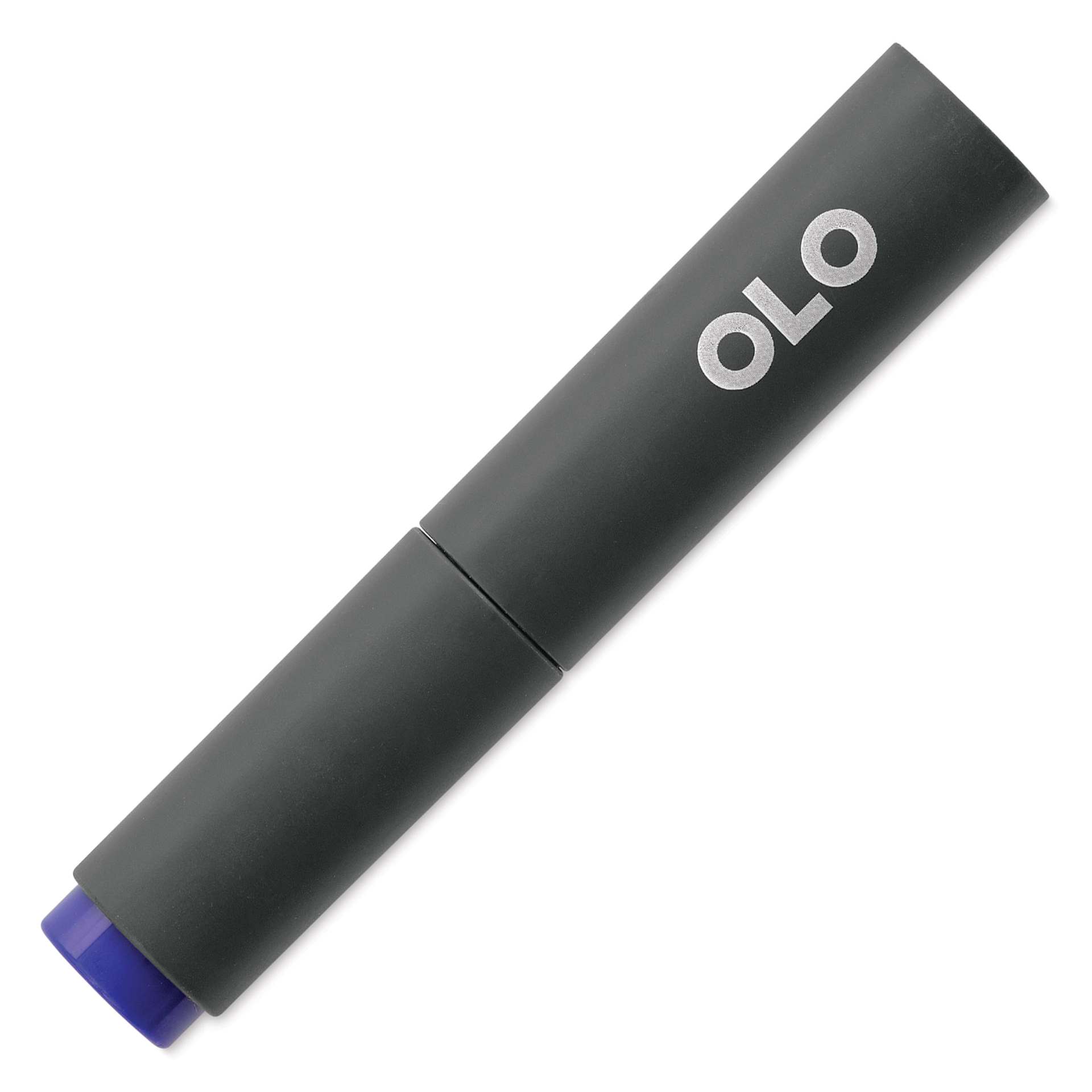 Olo Chisel Tip Half-Marker - B0.7 Ultramarine - with cap on