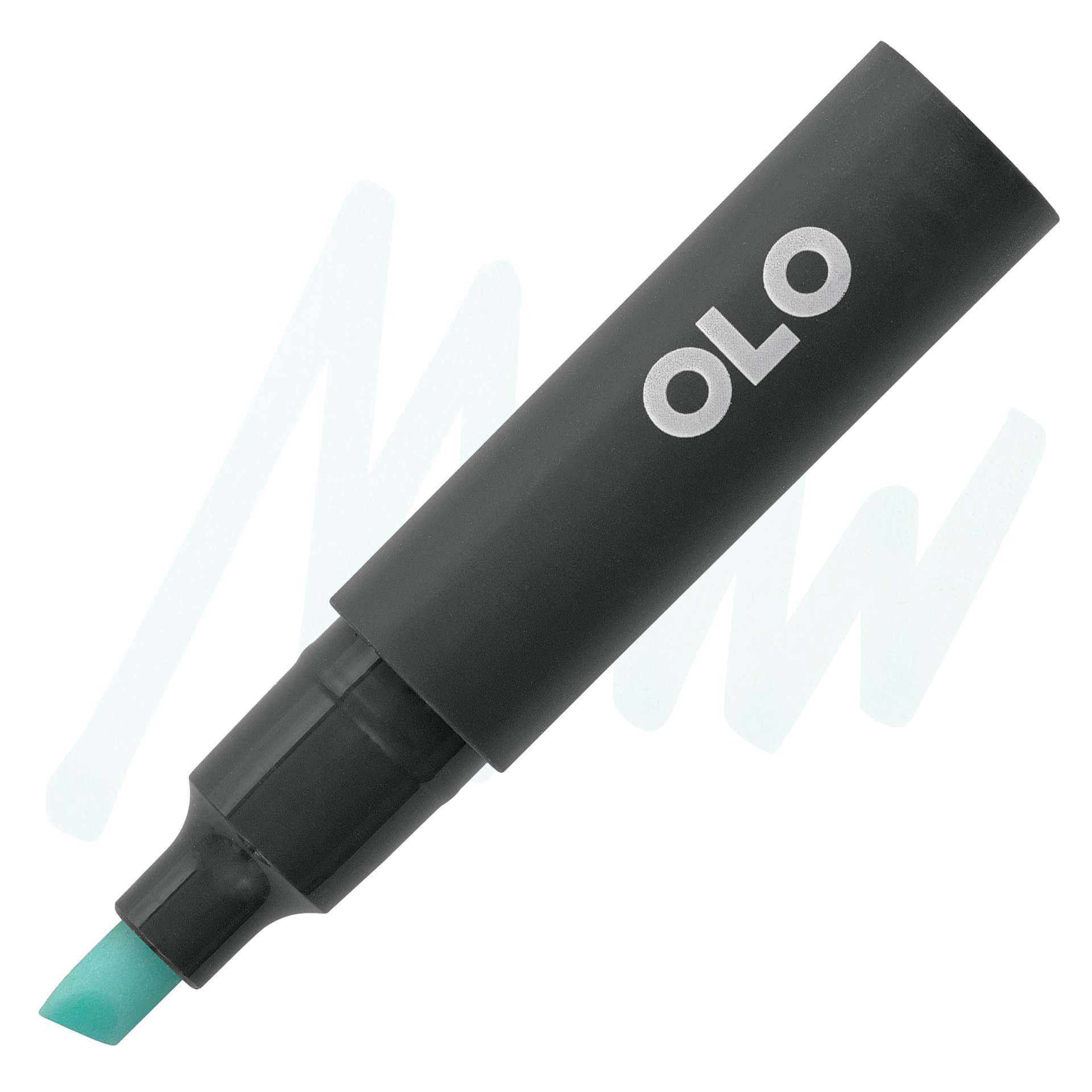 Olo Chisel-Tip Half Marker - B2.0 Ice marker and swatch