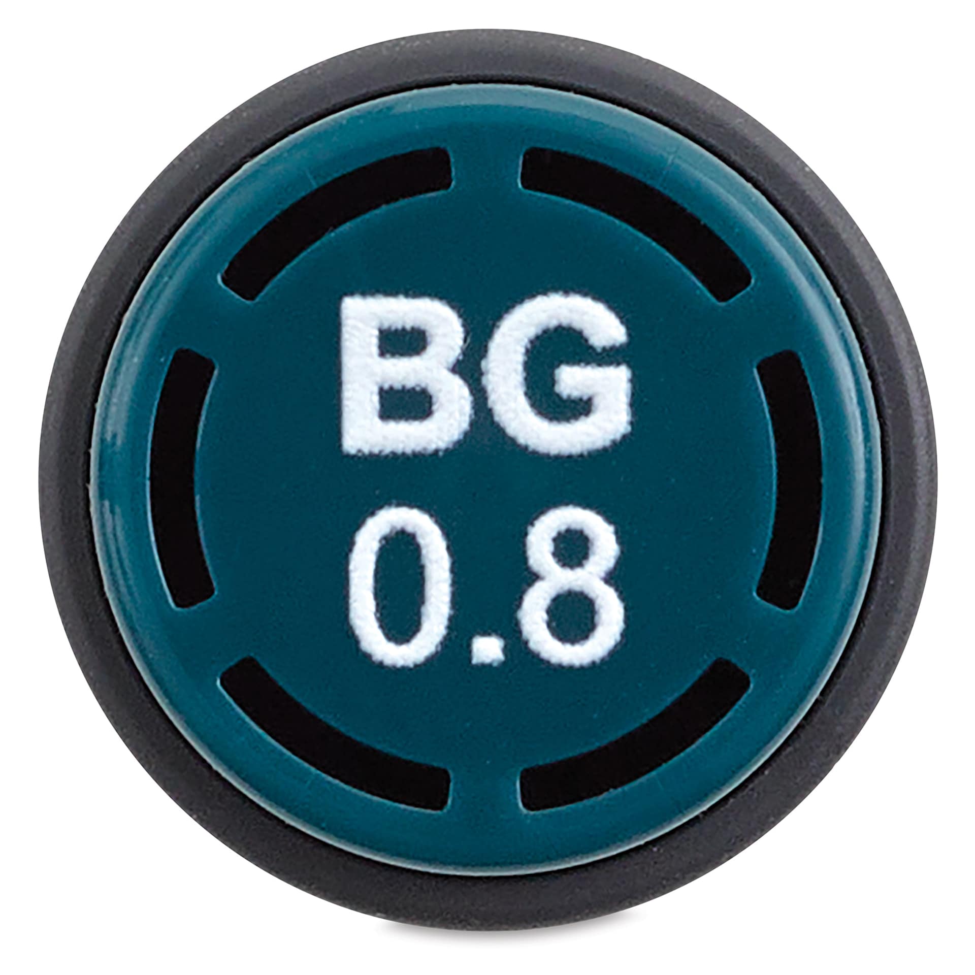 Olo Chisel-Tip Half Marker - BG0.8 Deep Sea end of cap