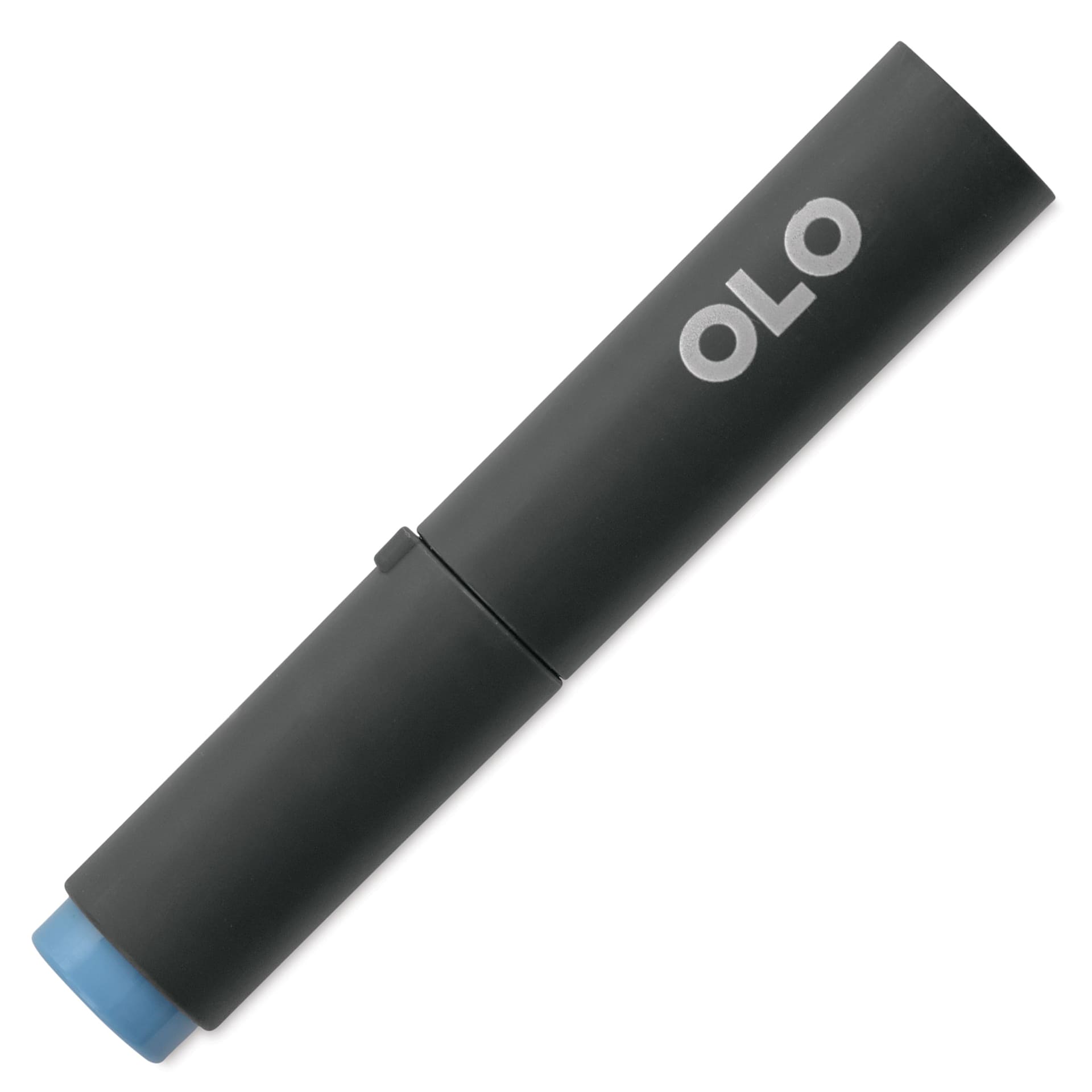 Olo Chisel Tip Half-Marker - B4.3 Vintage Blue - with cap on