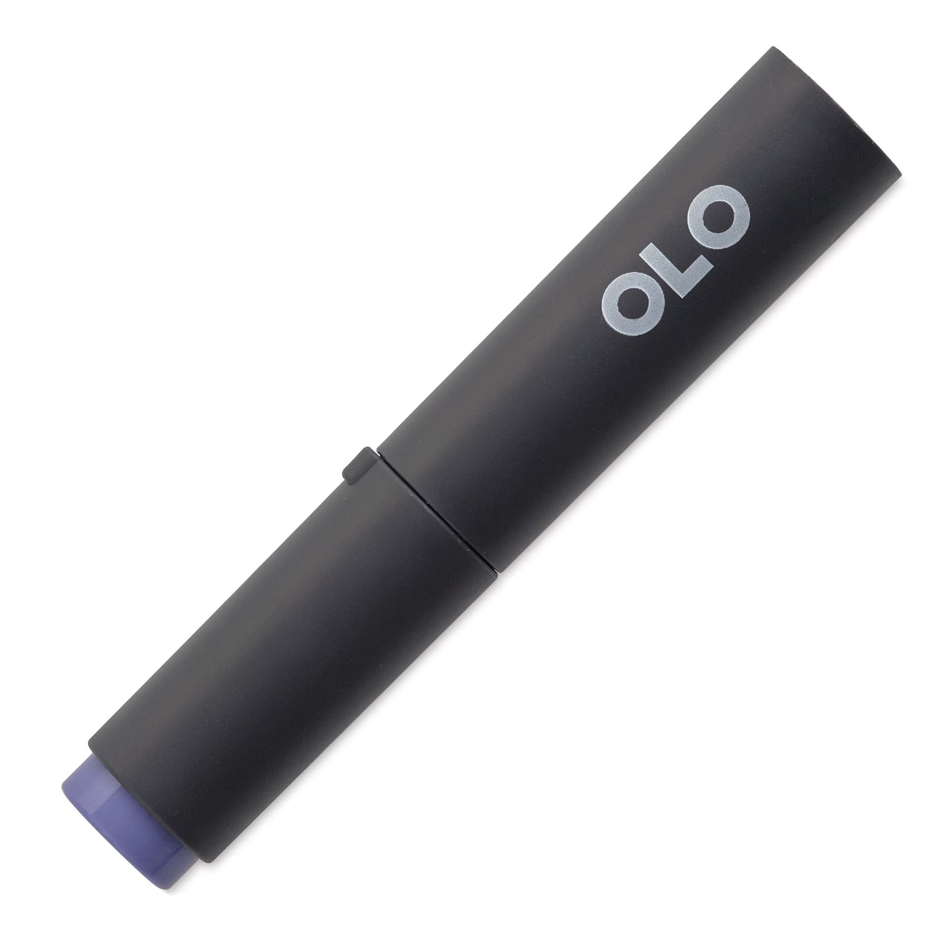Olo Chisel-Tip Half Marker - BV4.5 Concord Grape with cap on