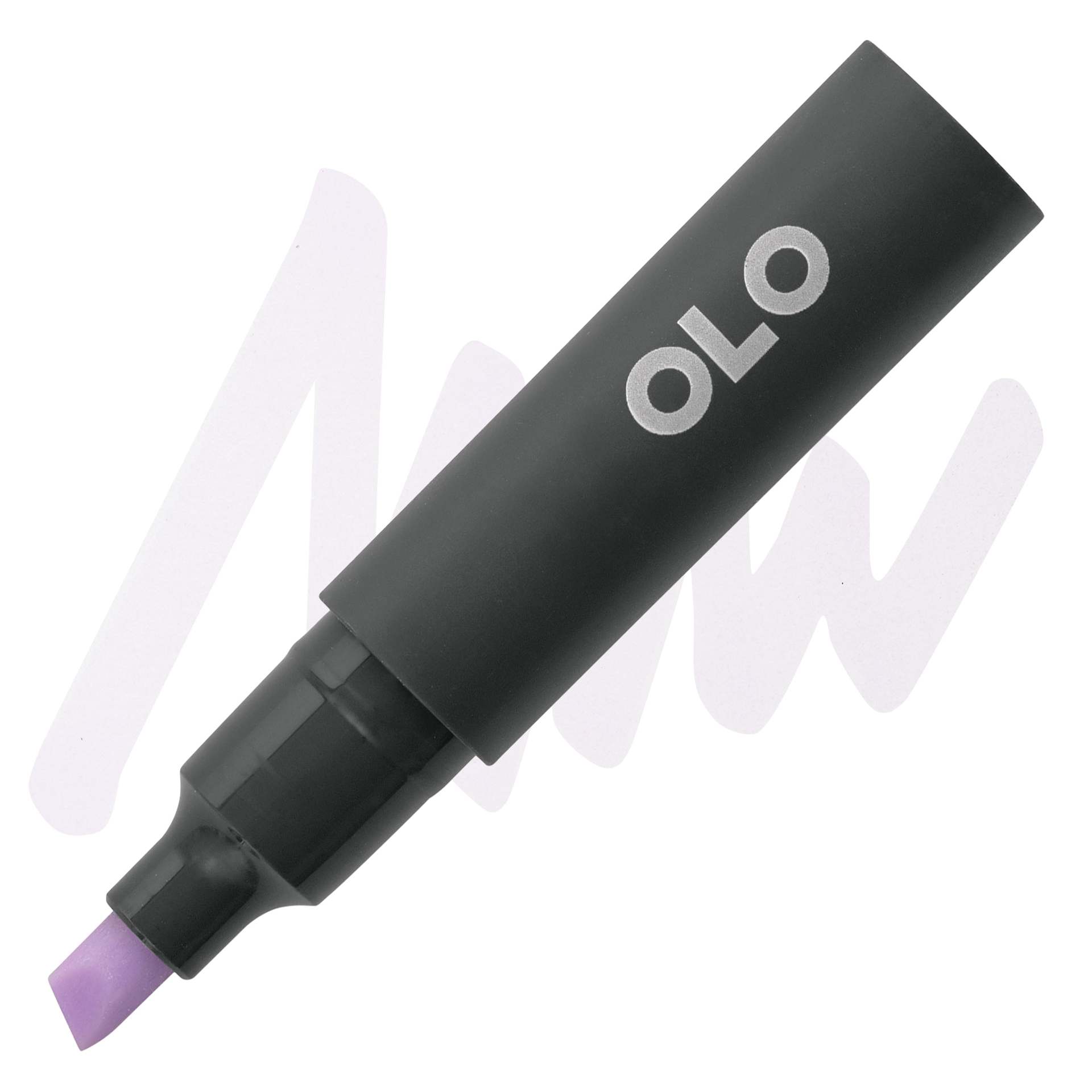 Olo Chisel-Tip Half Marker - BV2.0 Light Periwinkle marker and swatch