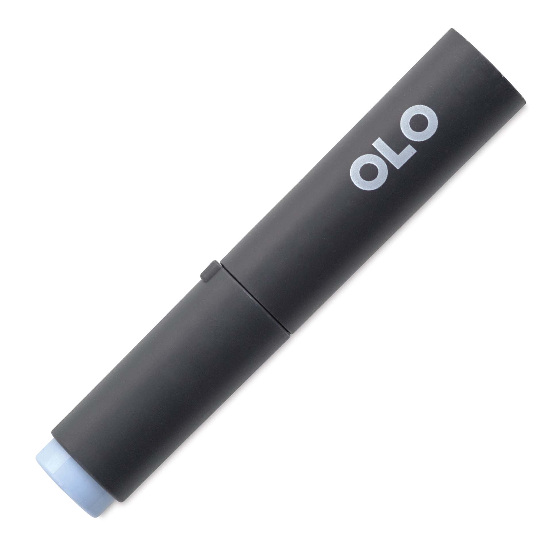 Olo Chisel Tip Half-Marker - BV2.2 Periwinkle with cap on