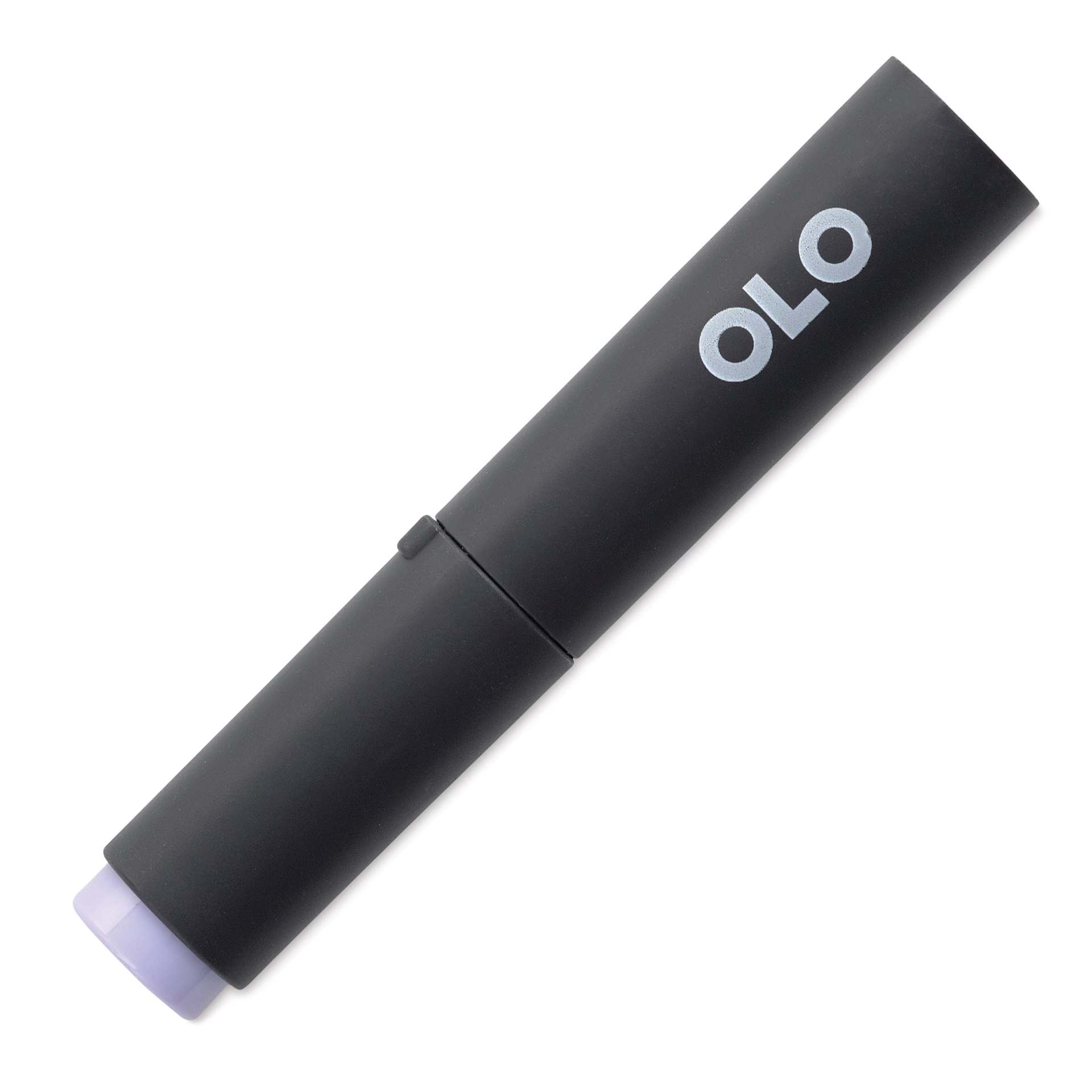 Olo Chisel-Tip Half Marker - BV4.2 Bellflower with cap on