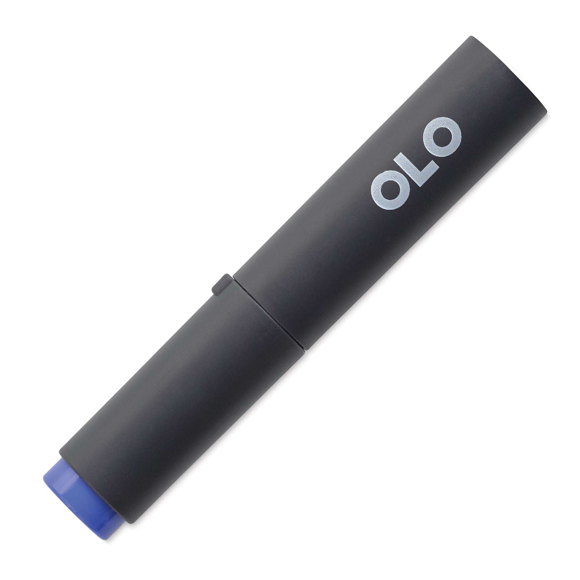 Olo Chisel-Tip Half Marker - BV2.6 Indigo with cap on