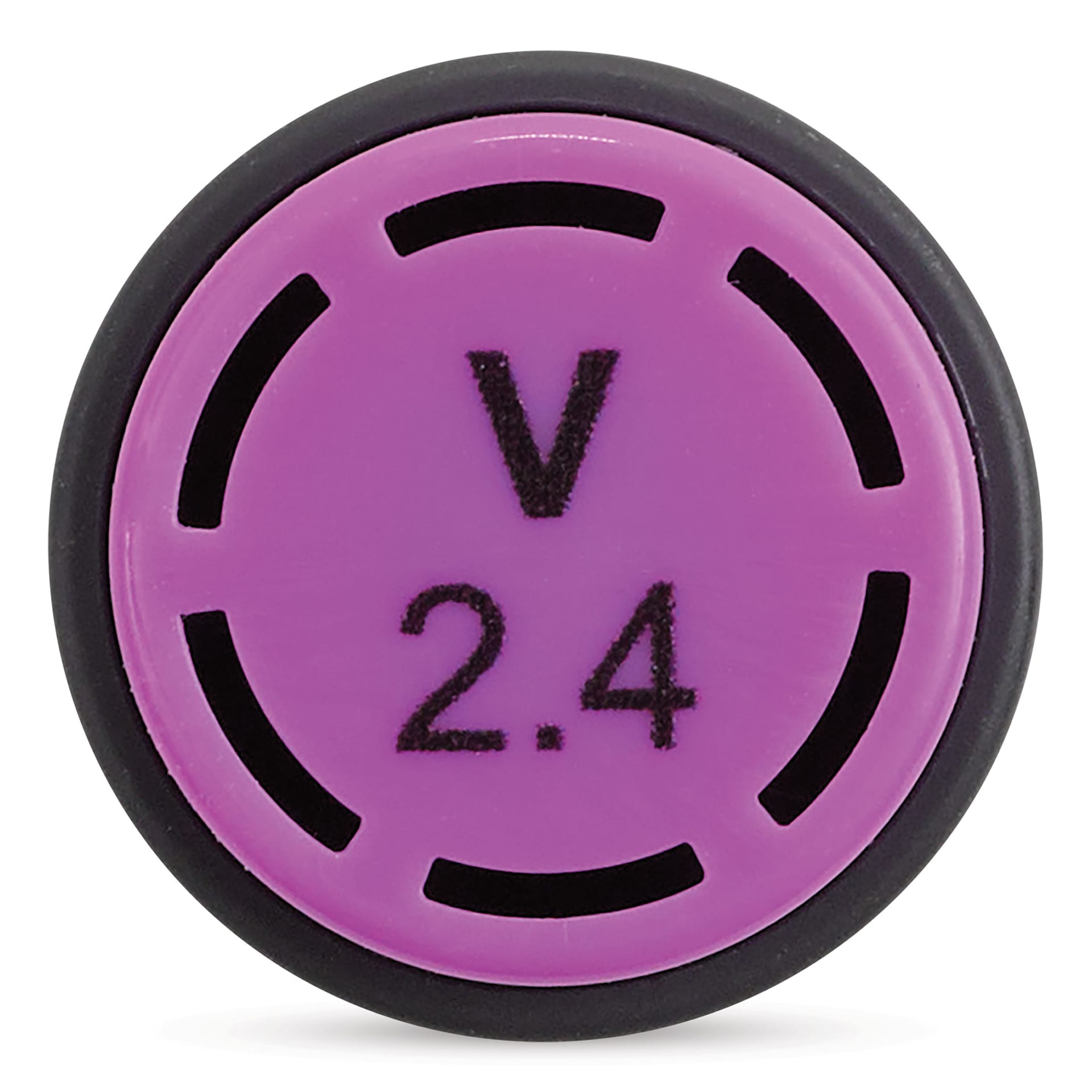 Olo Chisel Tip Half-Marker - V2.4 Violet - end of cap