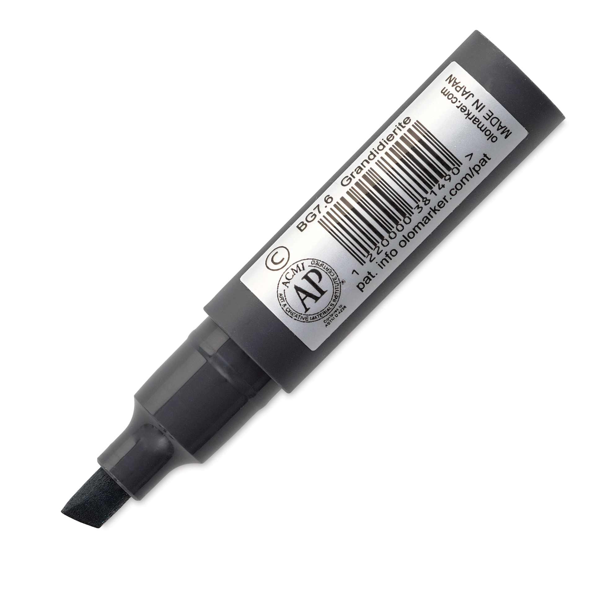 Olo Chisel-Tip Half Marker - BG7.6 Grandidierite back of marker