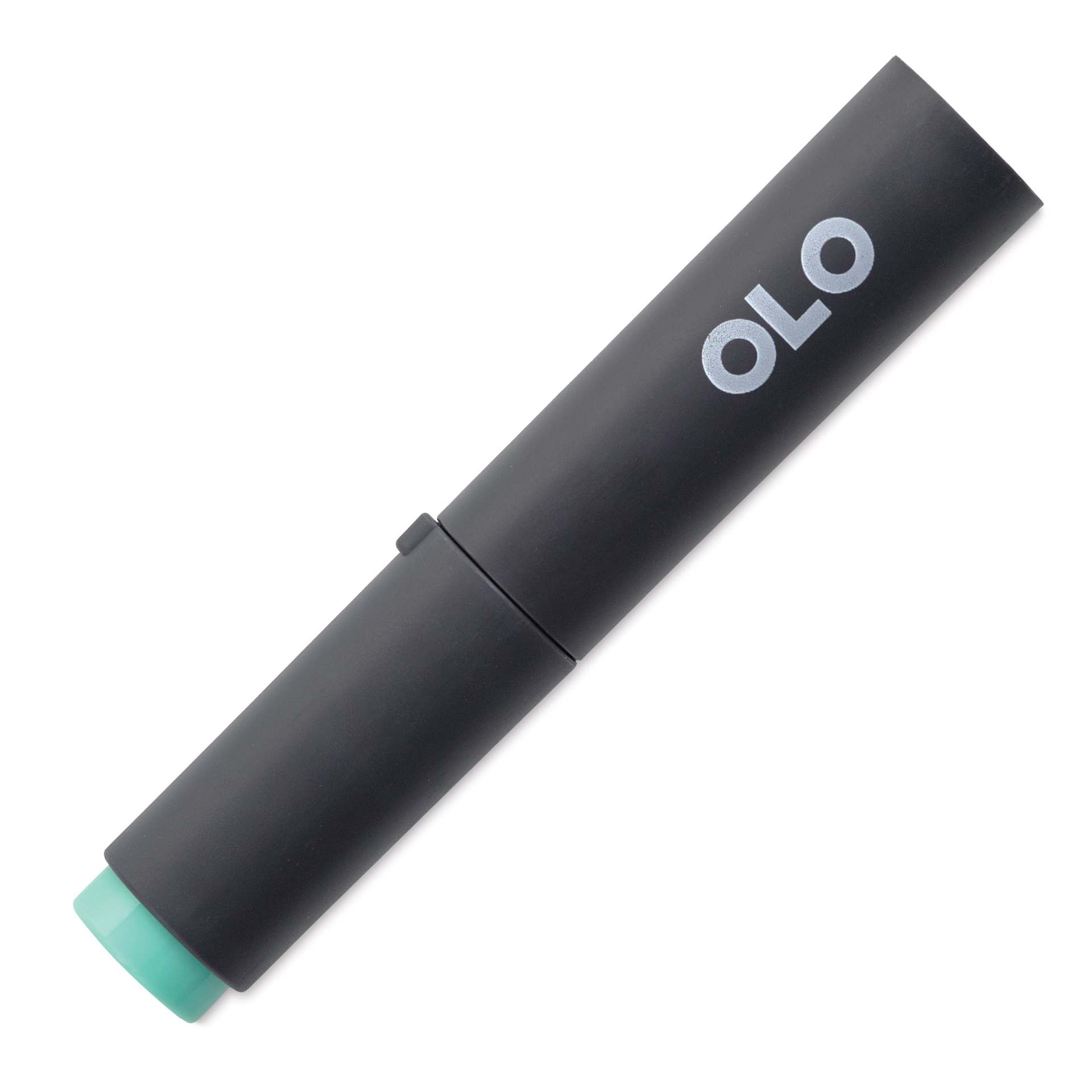 Olo Chisel-Tip Half Marker - BG2.3 Aqua Green with cap on
