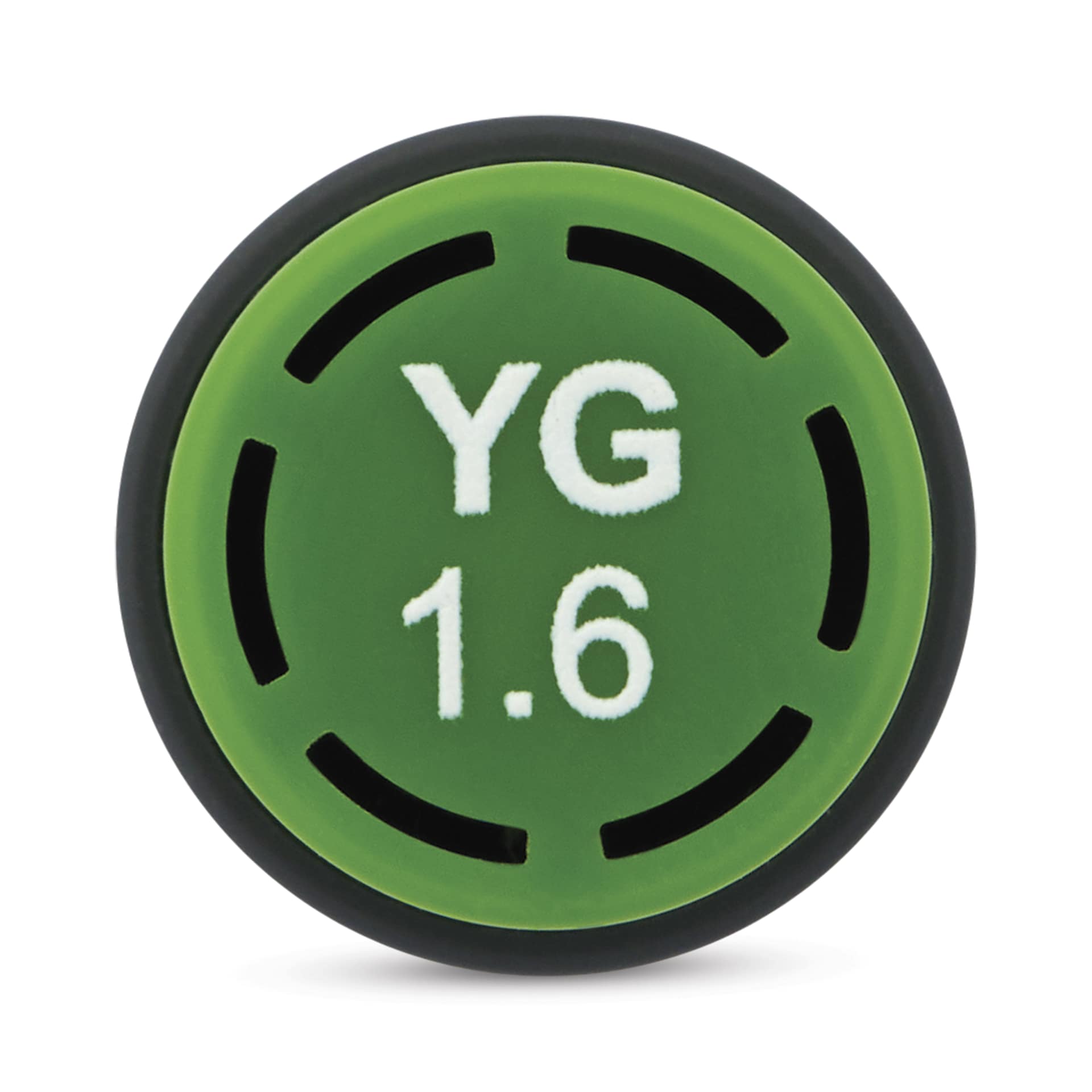 Olo Chisel-Tip Half Marker - YG1.6 Matcha - end of cap