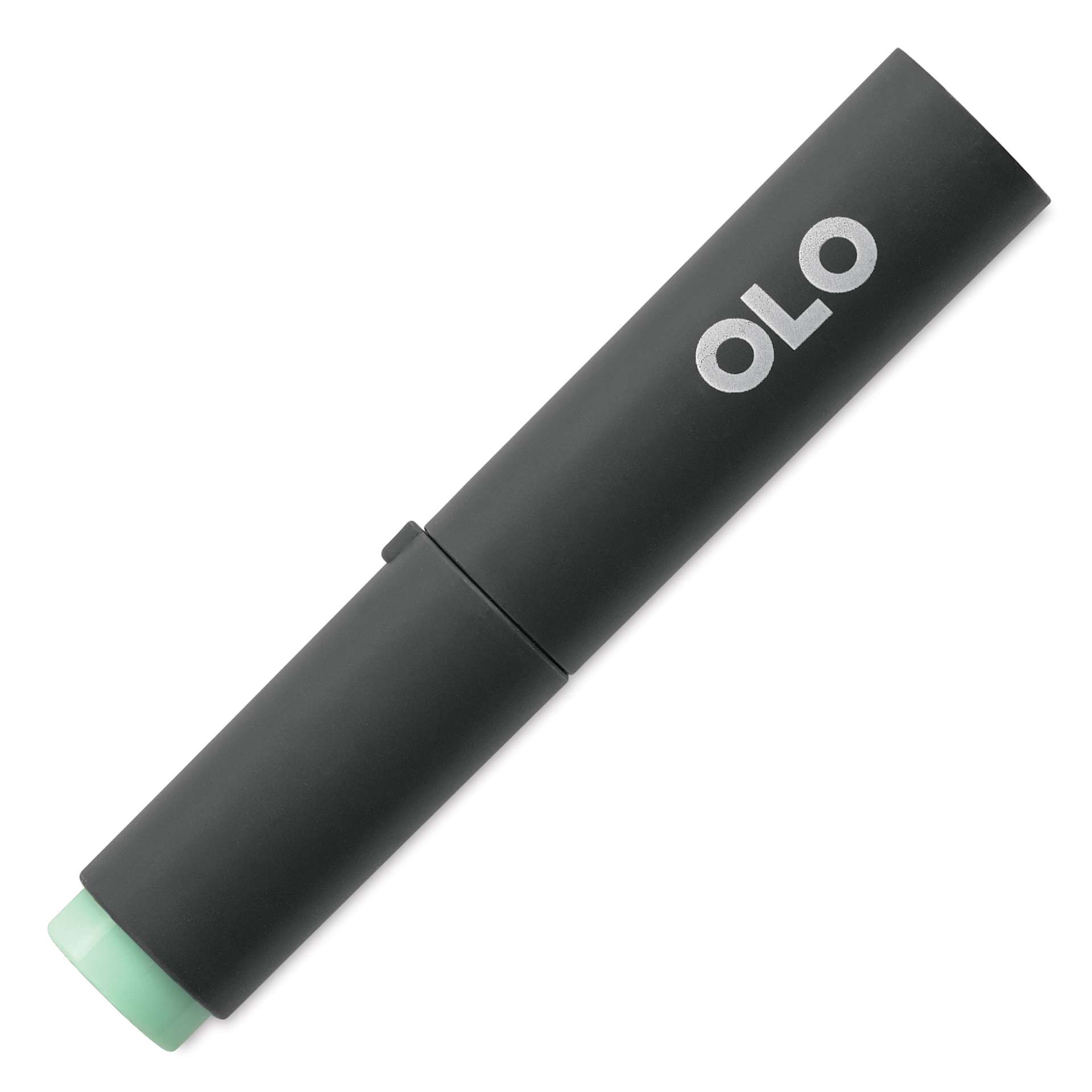 Olo Chisel-Tip Half Marker - G0.1 Jadeite Glass with cap on