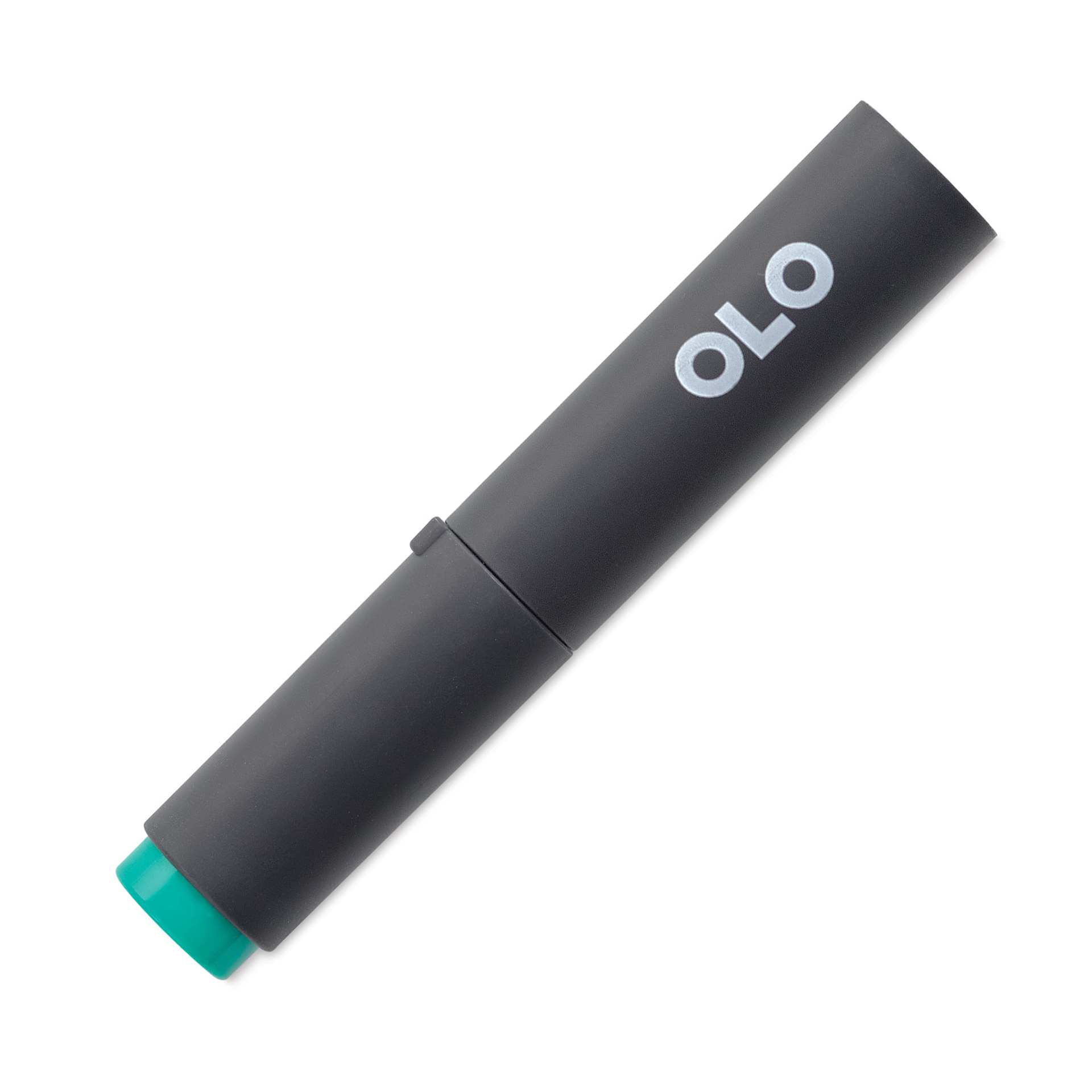 Olo Chisel-Tip Half Marker - BG2.4 Fluorite with cap on