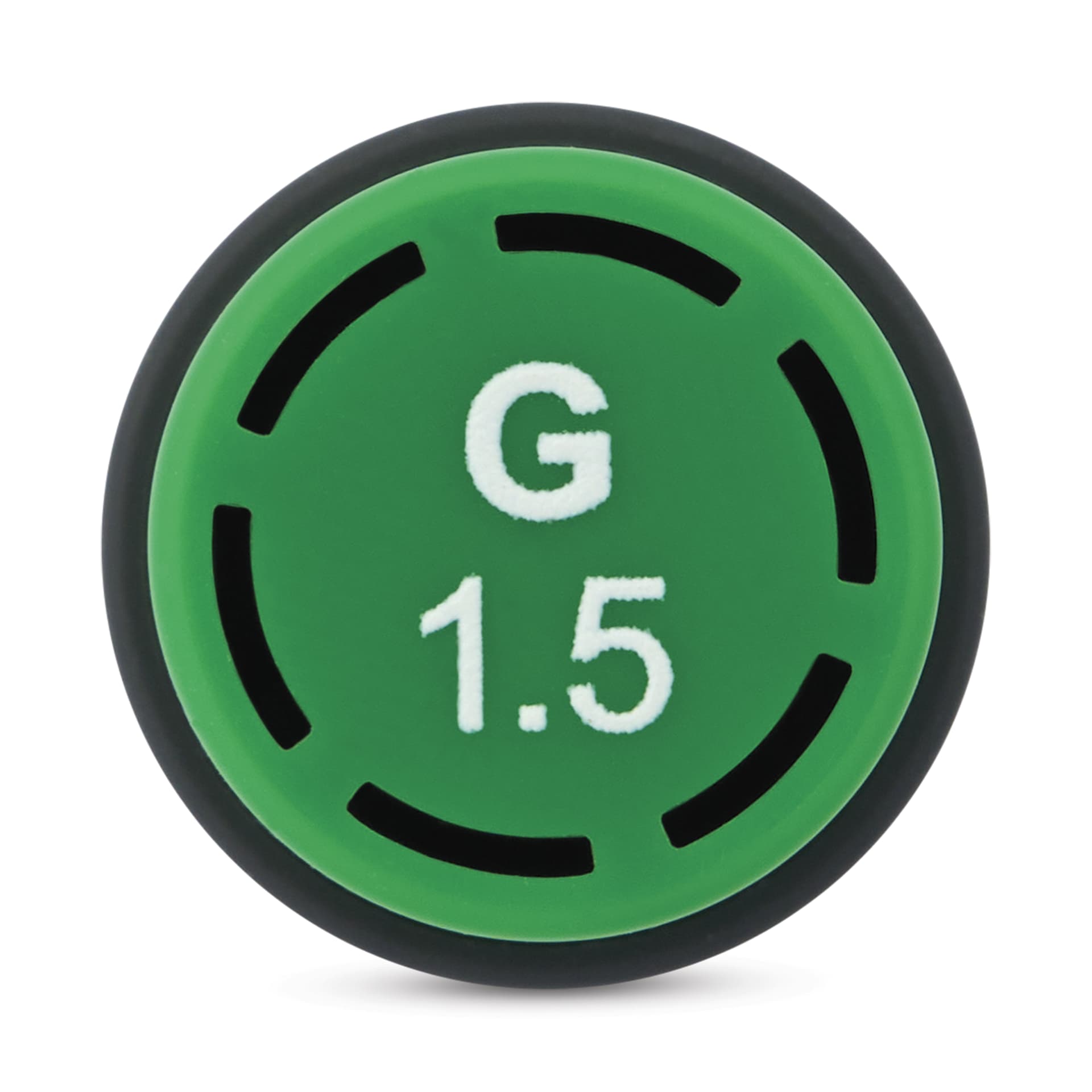 Olo Chisel-Tip Half Marker - G1.5 Shamrock - end of cap