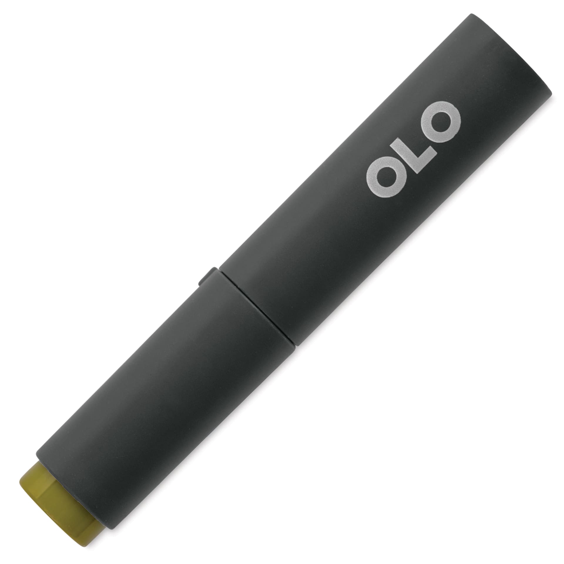 Olo Chisel-Tip Half Marker - Y8.6 Fennel Seed with cap on