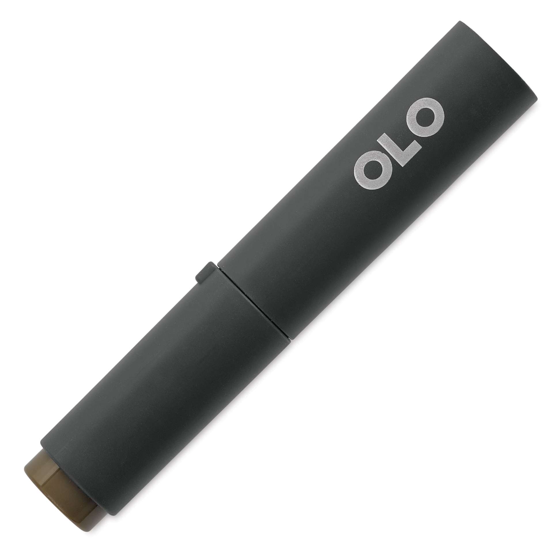Olo Chisel-Tip Half Marker - Y8.7 Dark Bronze with cap on