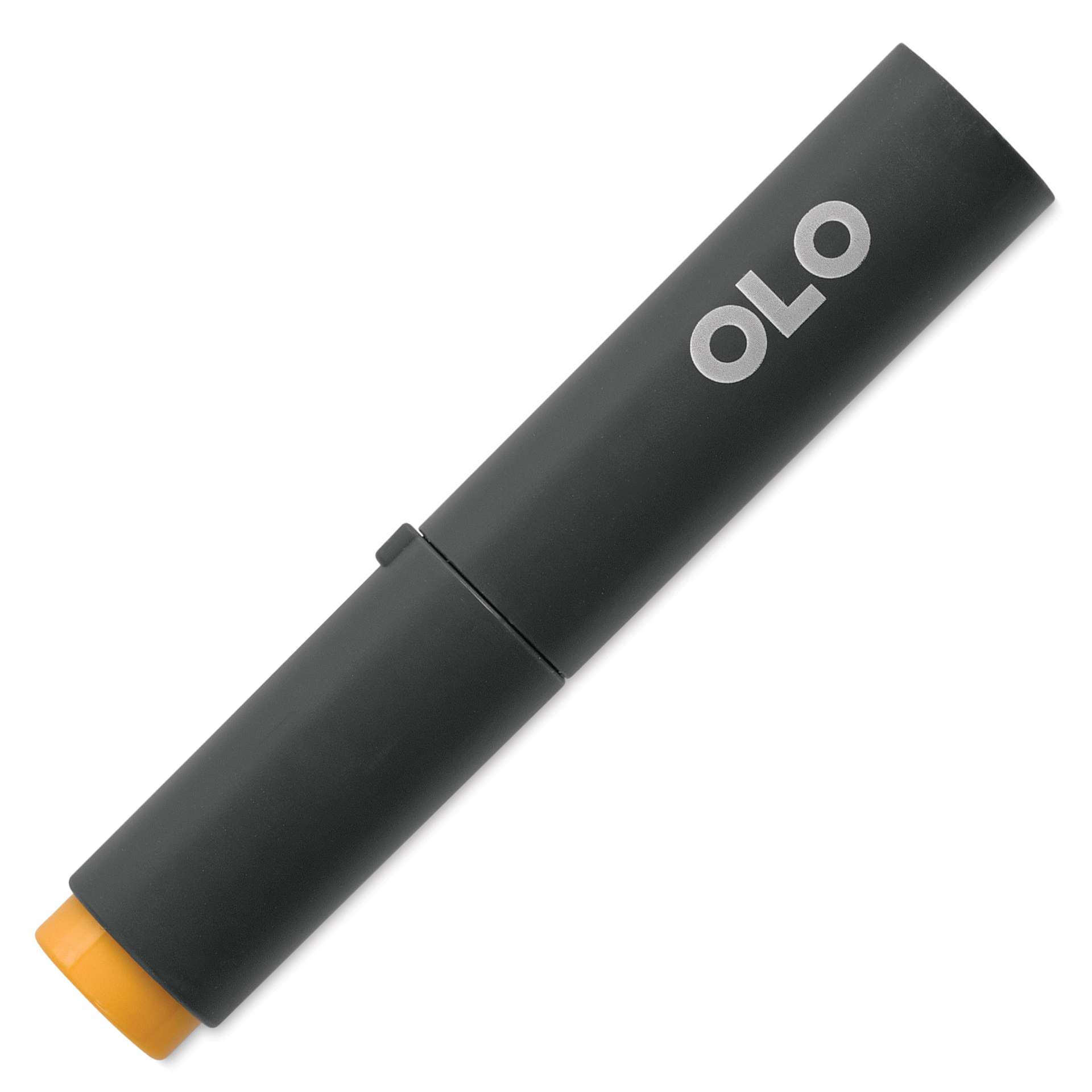Olo Chisel-Tip Half Marker - Y02.3 Butterscotch with cap on