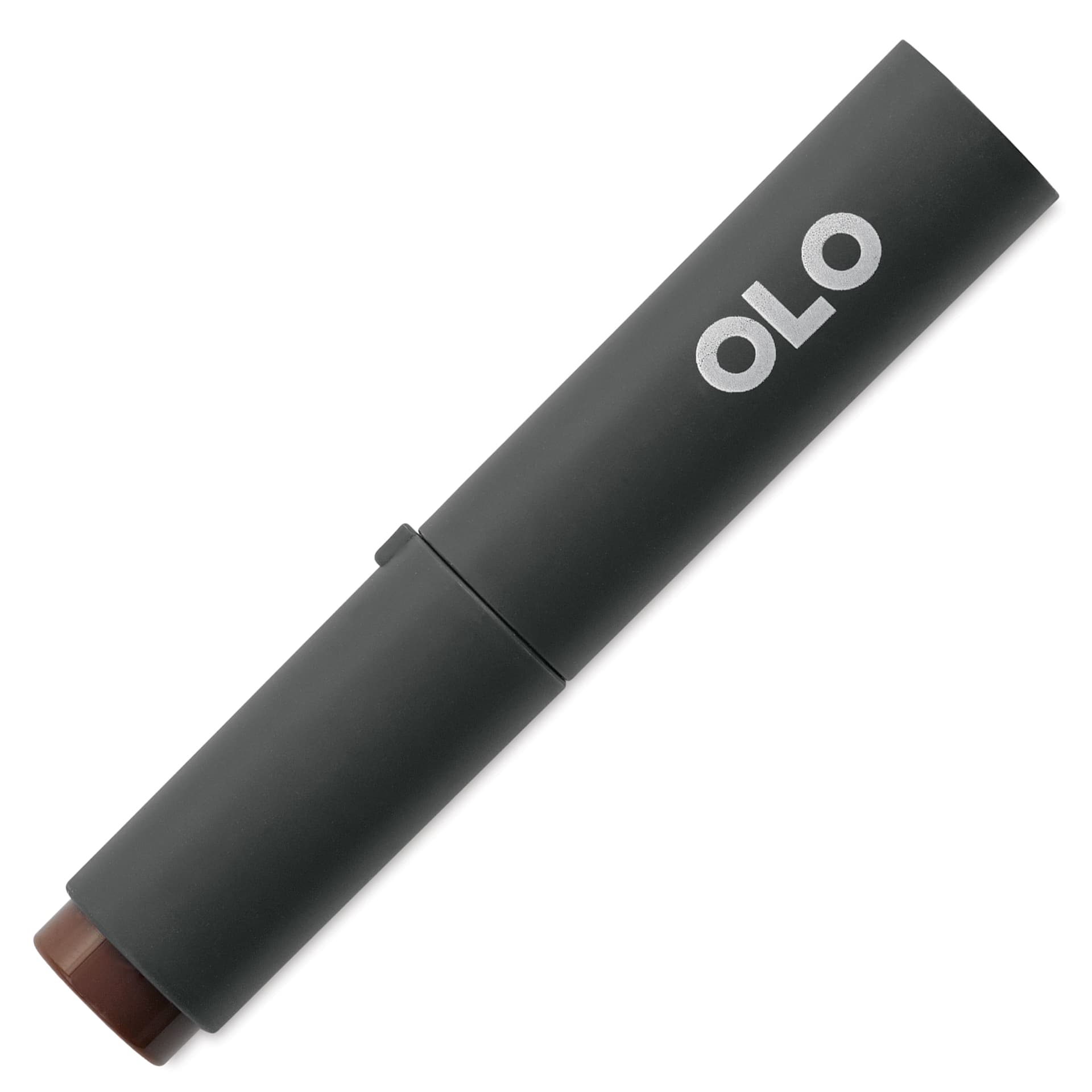 Olo Chisel-Tip Half Marker - OR3.8 Coffee with cap on