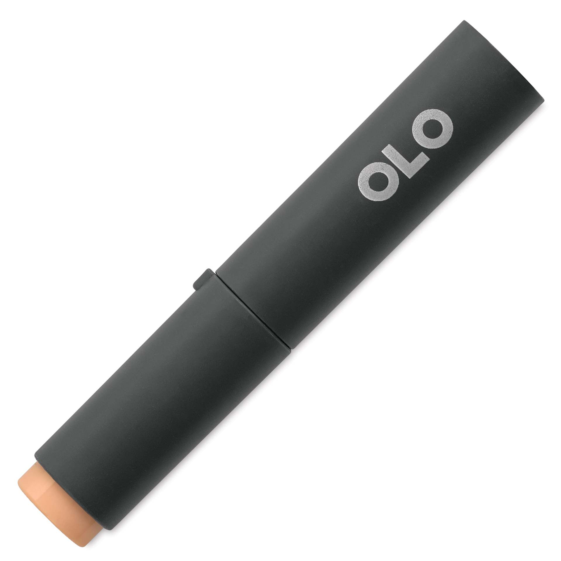 Olo Chisel-Tip Half Marker - OR3.2 Cashew with cap on