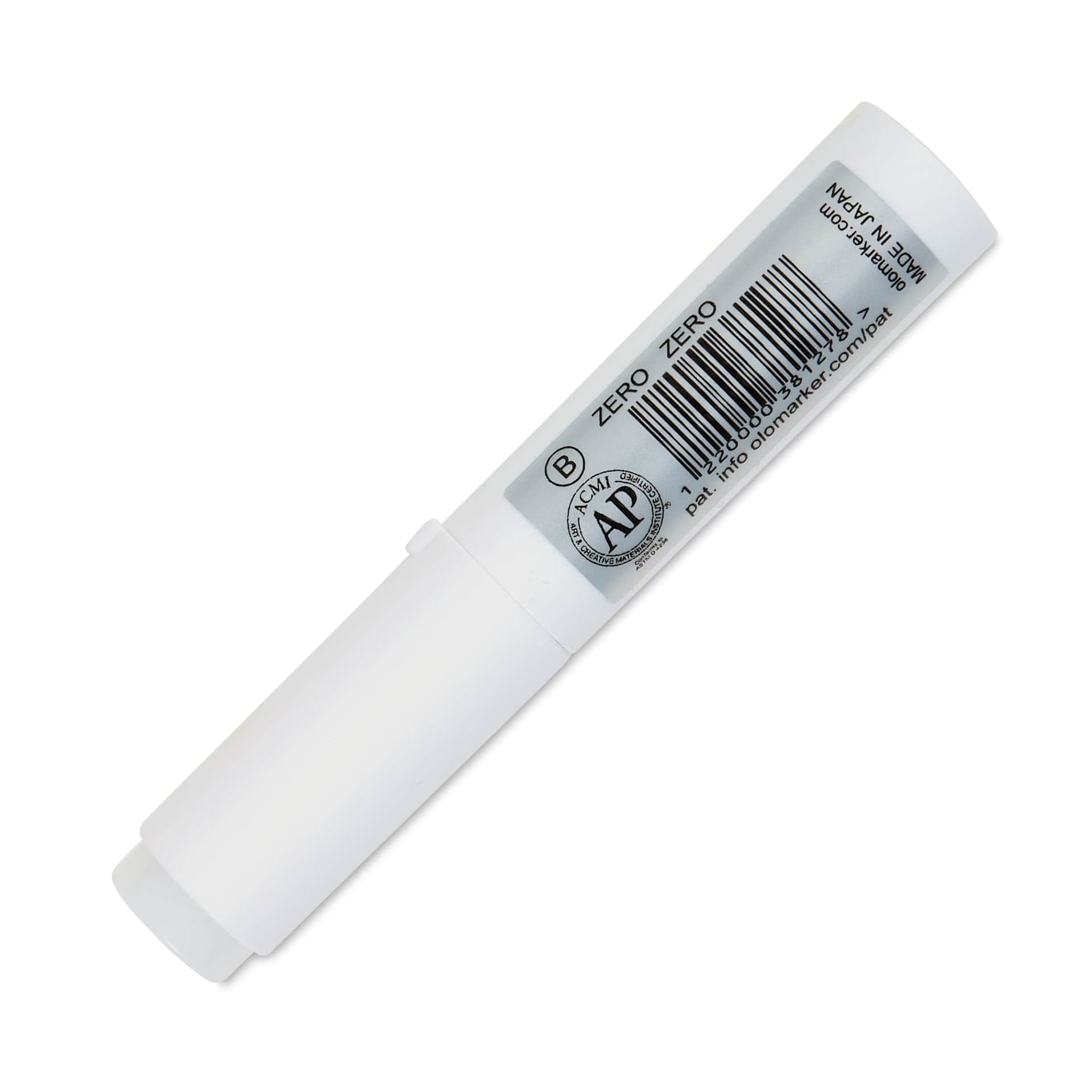 Olo Brush-Tip Half Marker - Zero back with cap on