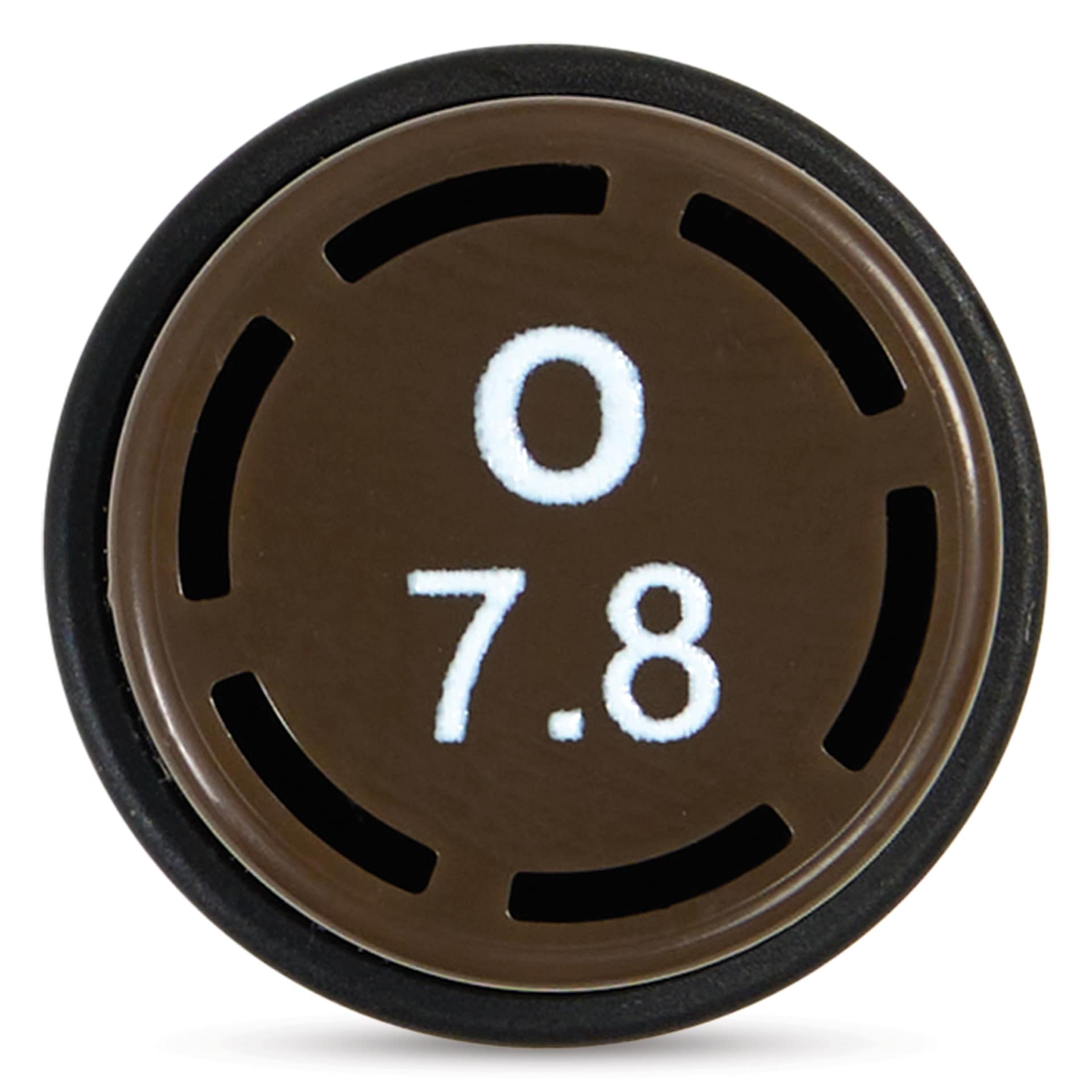 Olo Brush-Tip Half Marker - O7.8 Smokey Quartz end of cap