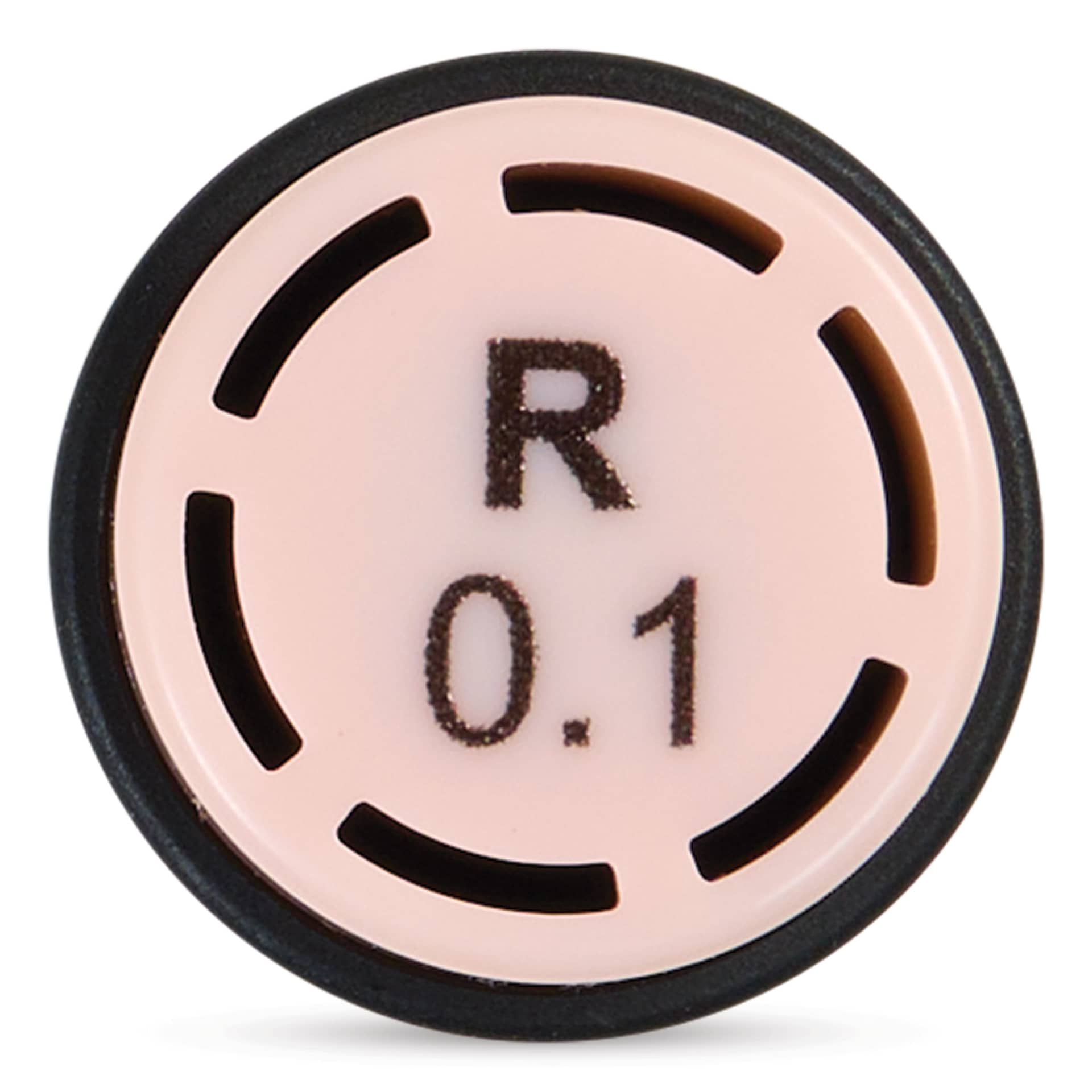 Olo Brush-Tip Half Marker - R0.1 White Peach end of cap