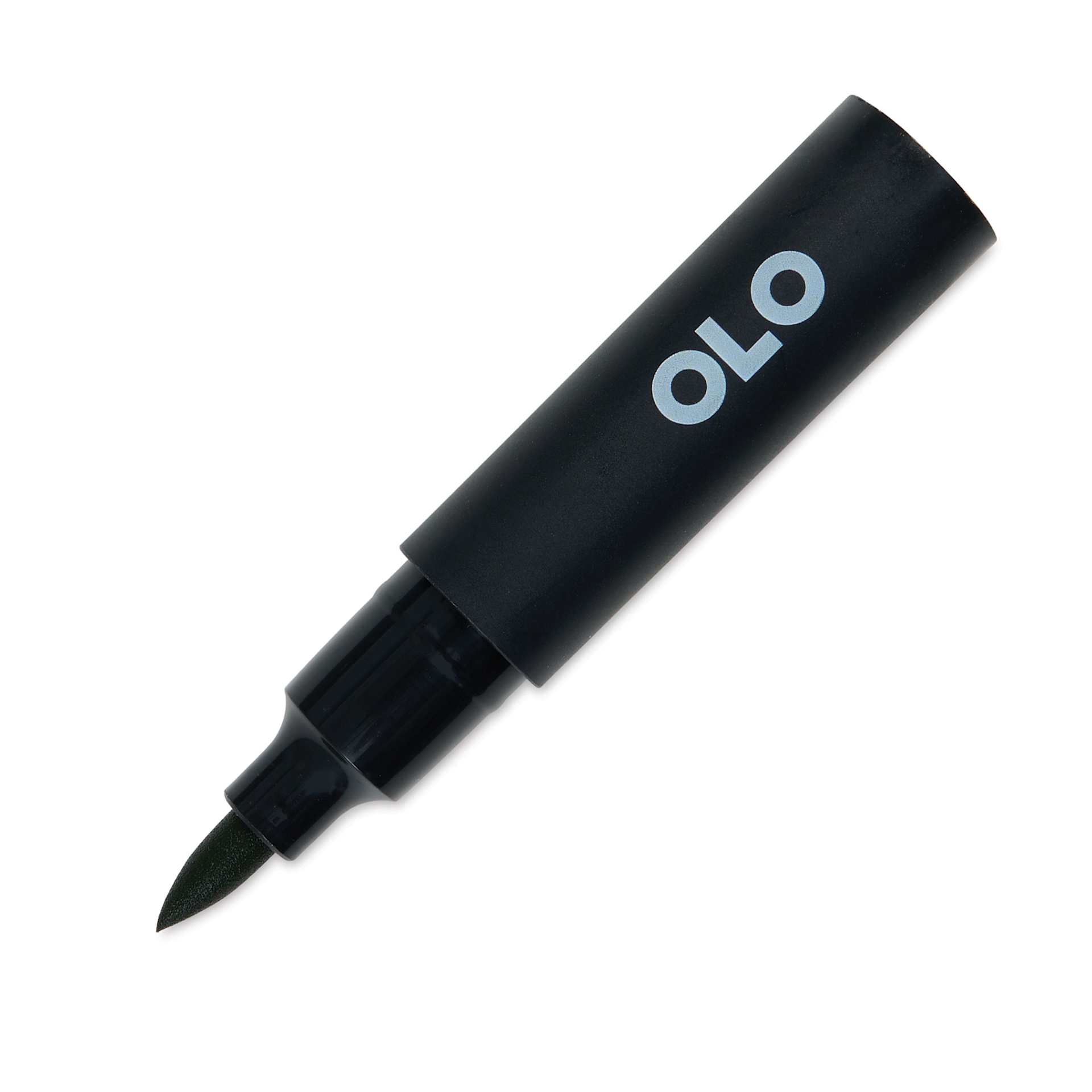 Olo Brush-Tip Half Marker - WG5 Warm Gray 5 with cap off