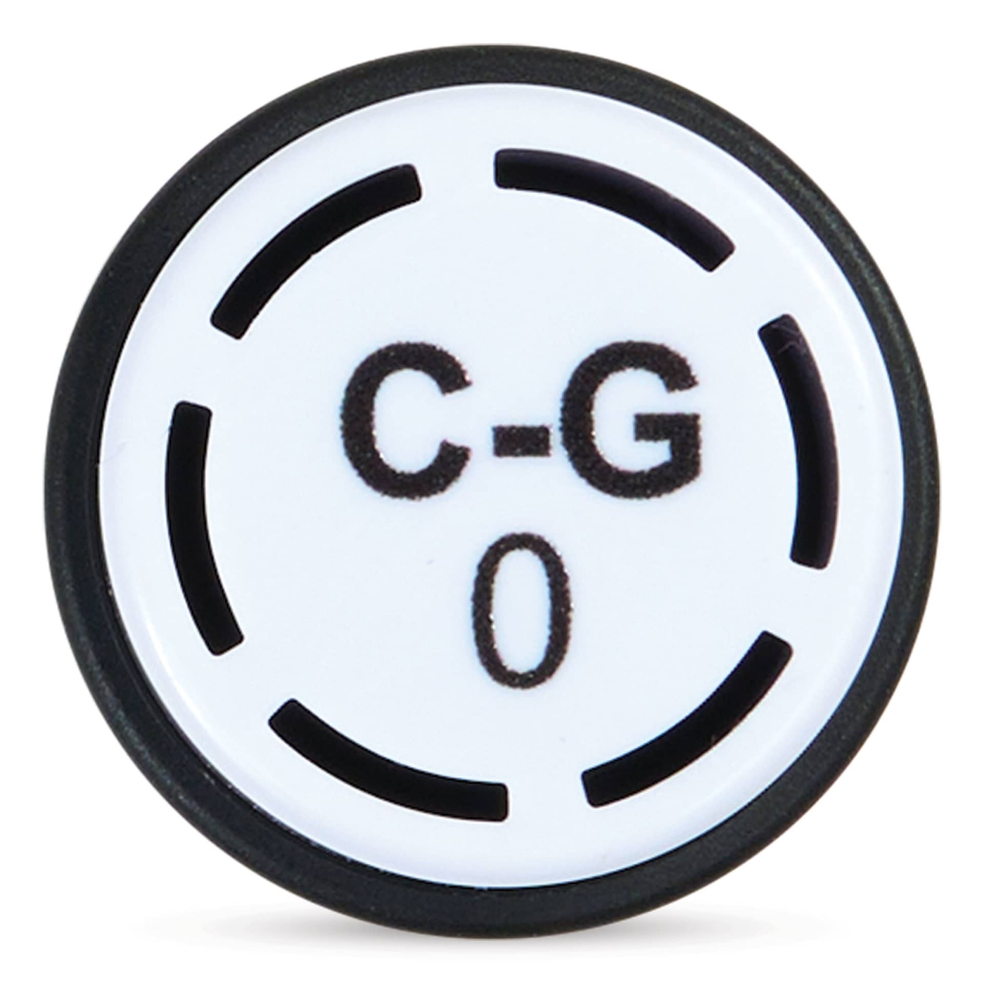 Olo Brush-Tip Half-Marker - CG0 Cool Gray 0 end of cap
