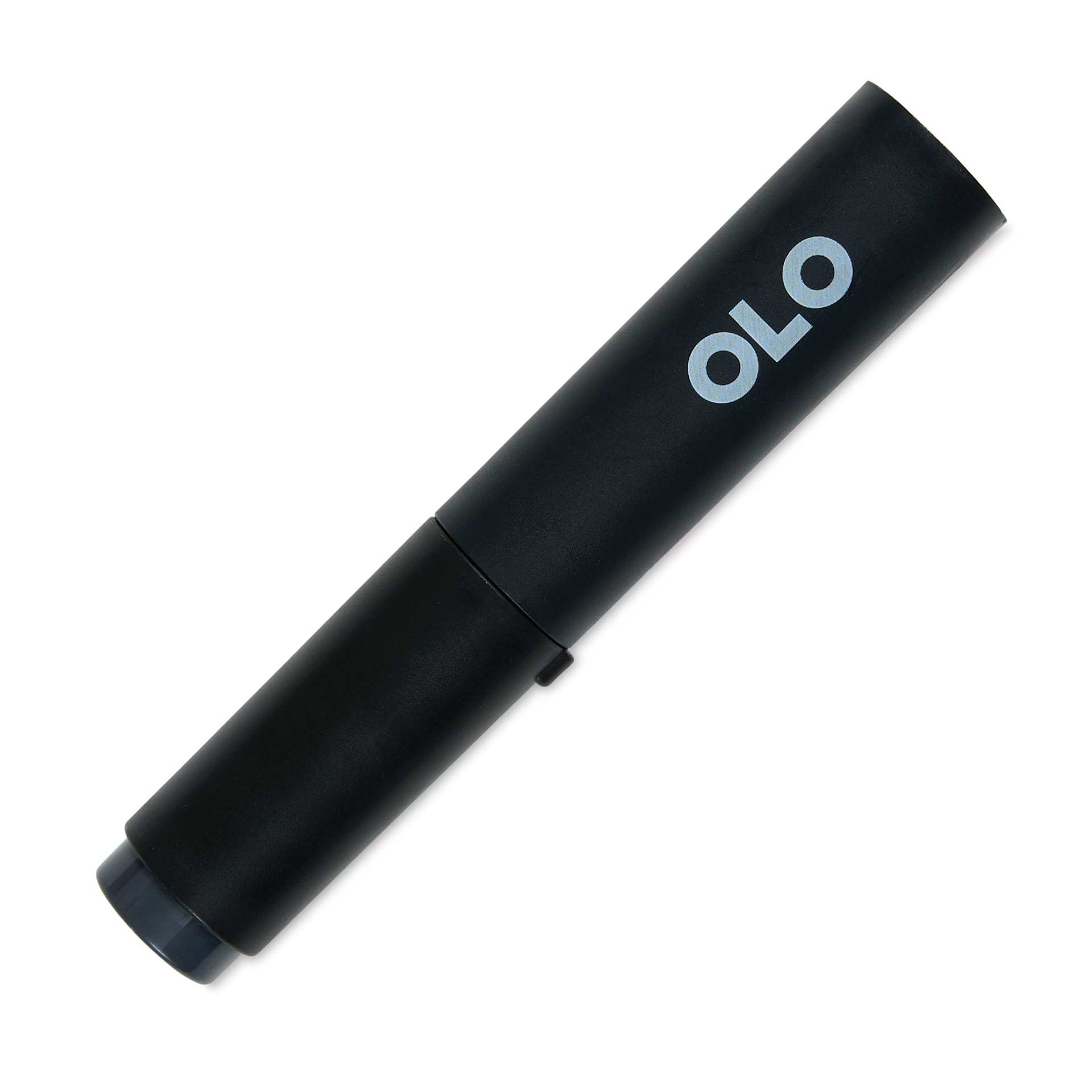Olo Brush-Tip Half Marker - CG9 Cool Gray 9 front with cap on